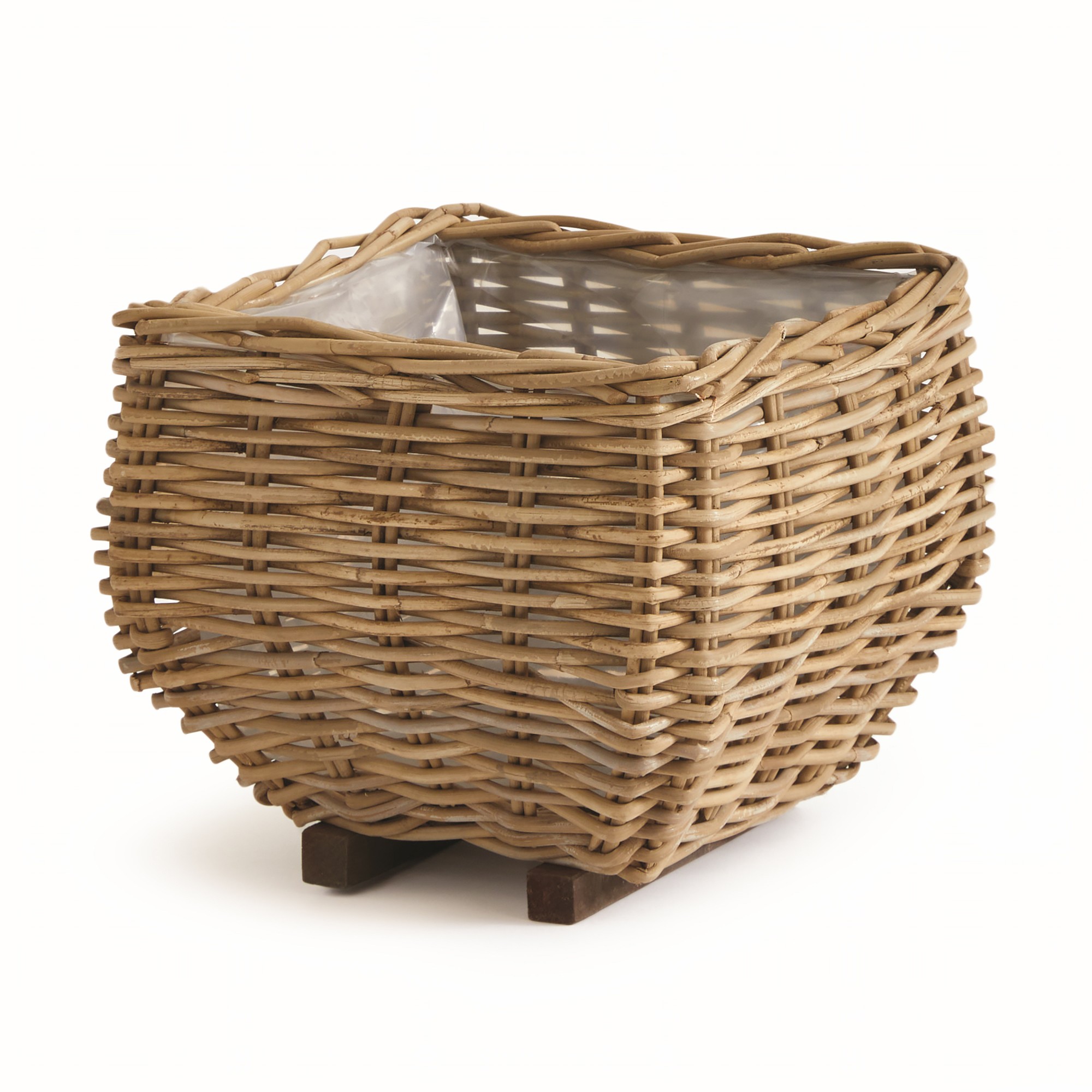 Sylvie Square Taper Basket Planter