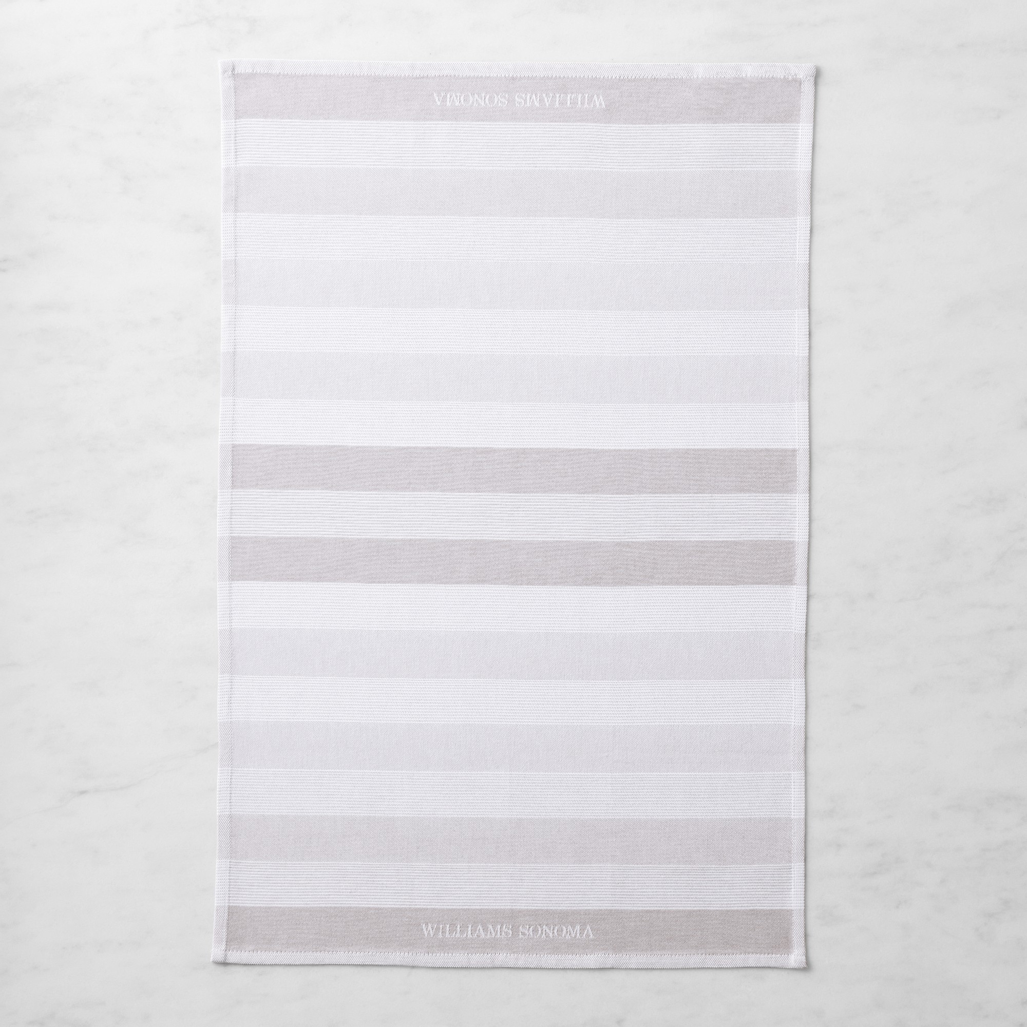 Williams Sonoma Logo Stripe Towels, Set of 4