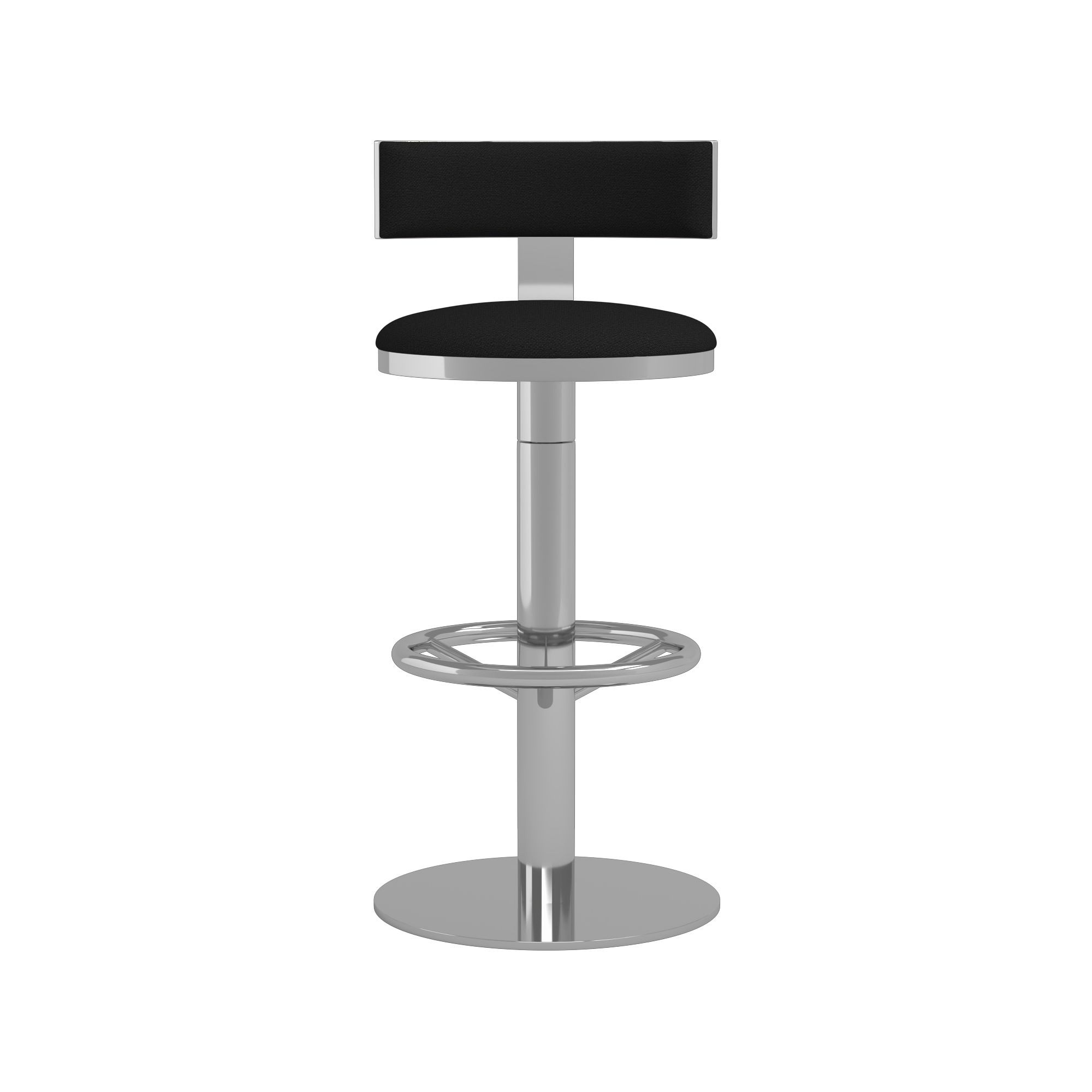 Larkin Upholstered Pedestal Counter & Bar Stool