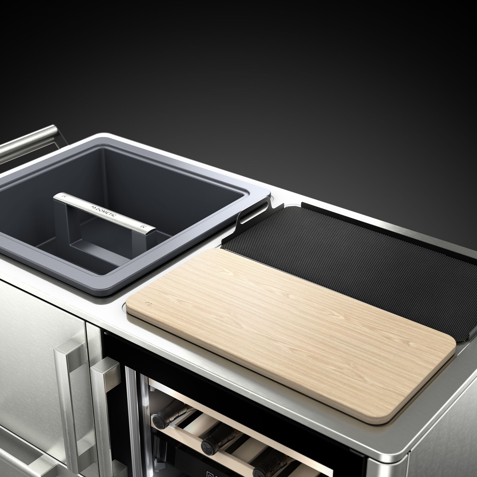 Dometic MoBar 550S Outdoor Mobile Bar Cart