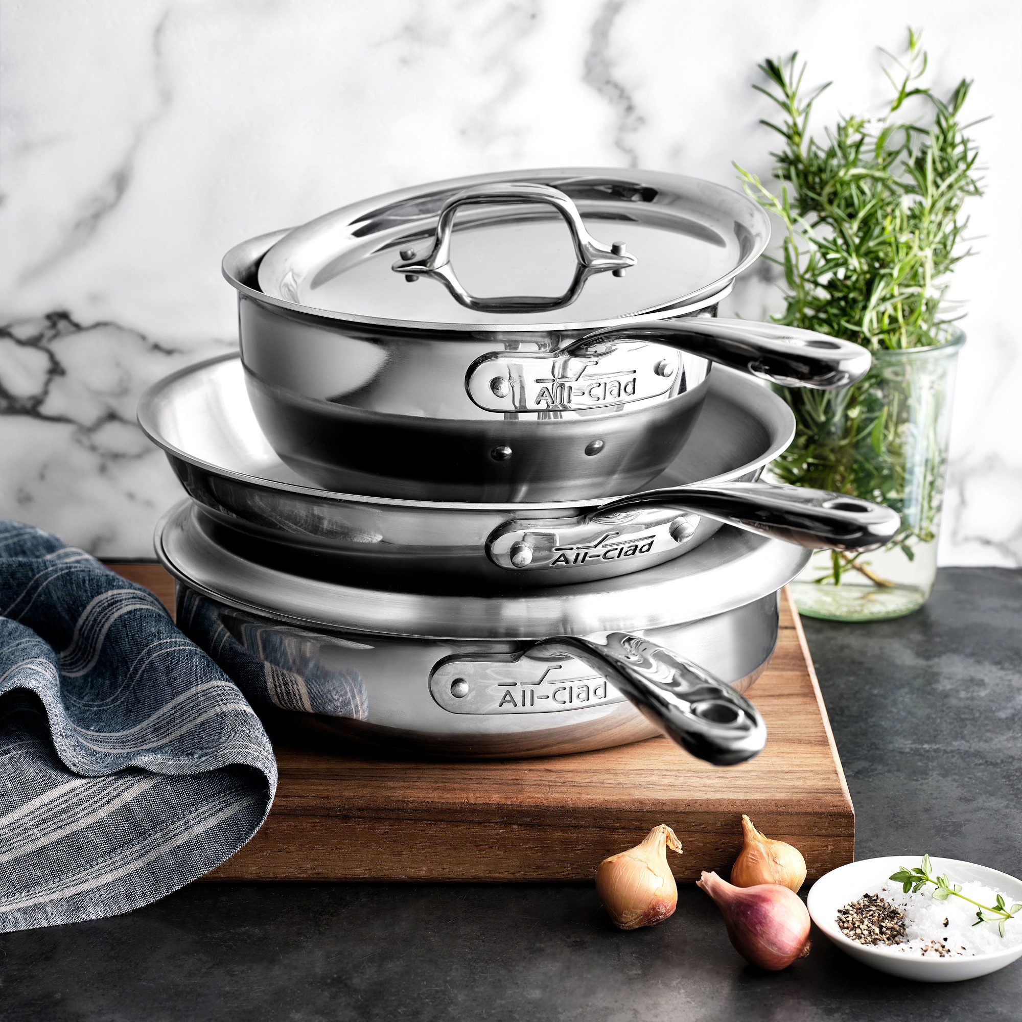 All-Clad G5™ Graphite Core Stainless-Steel Fry Pan
