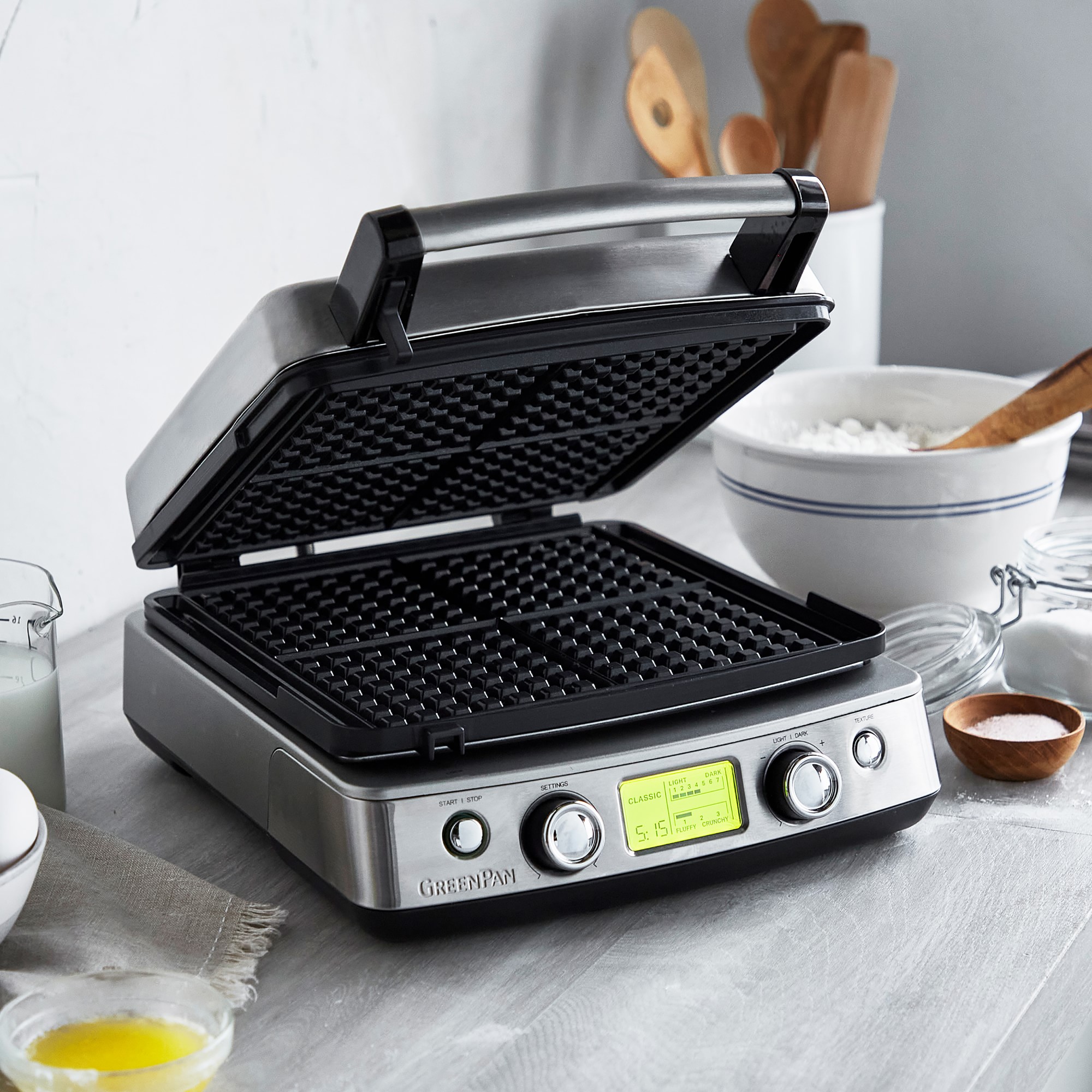 GreenPan™ Premiere Square Waffle Maker