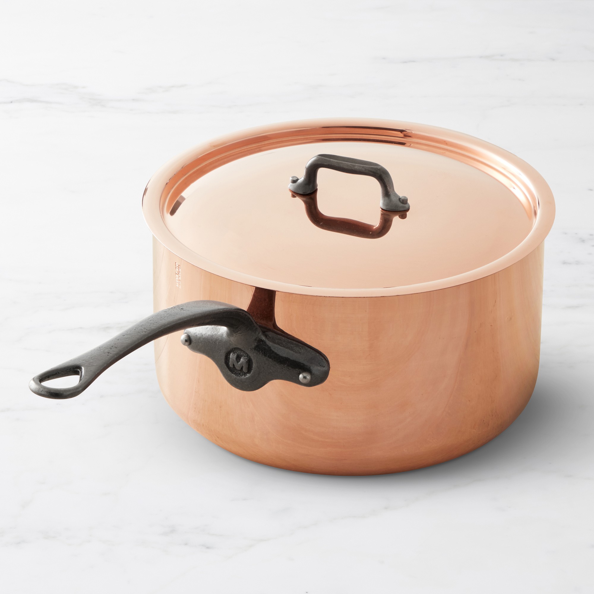 Mauviel M'200CI Copper Saucepan