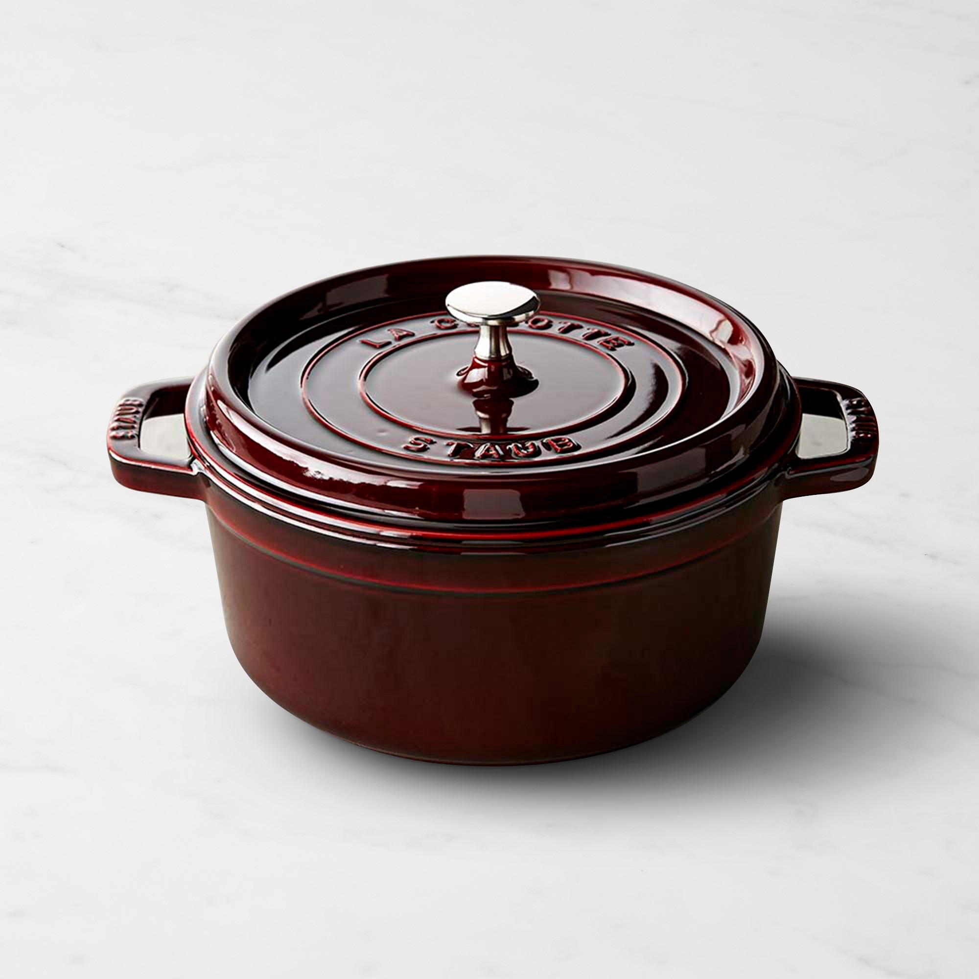 Staub Enameled Cast Iron Round Dutch Oven