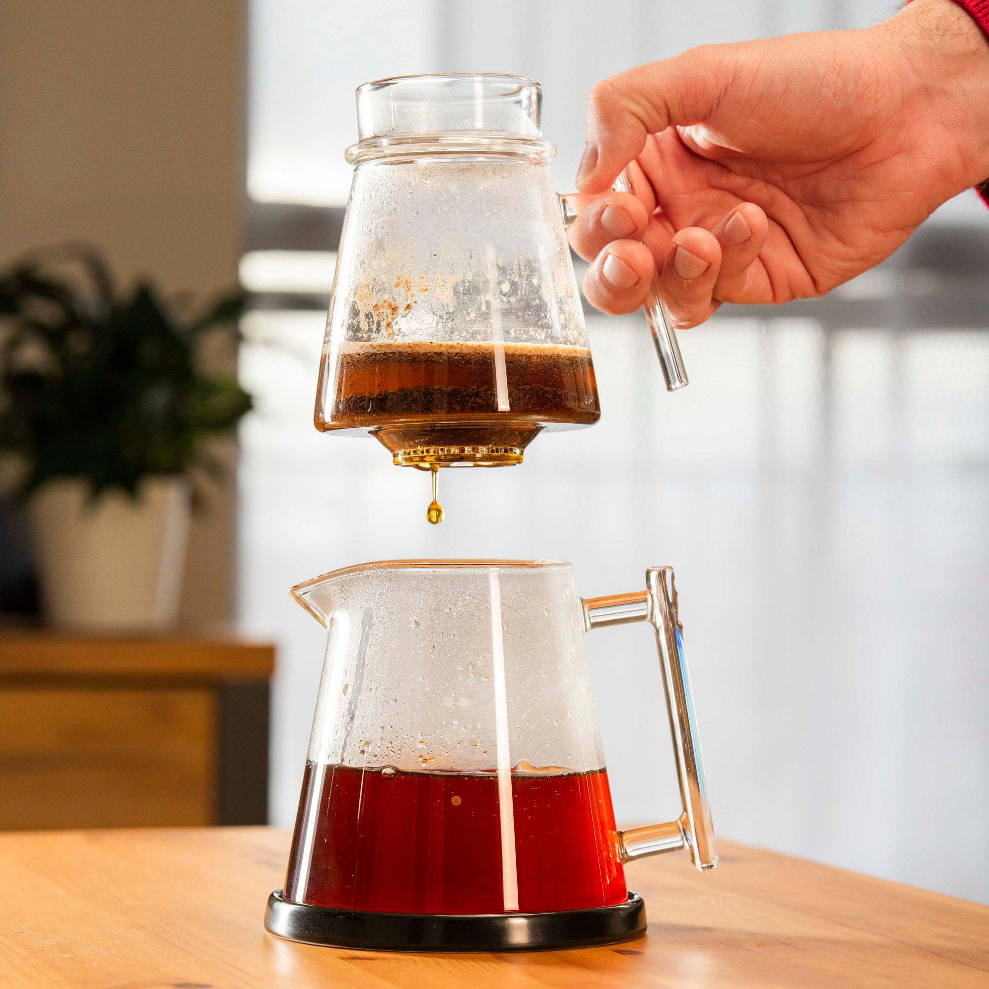 Pure Over Glass Pour-Over XL Coffee Brew Kit