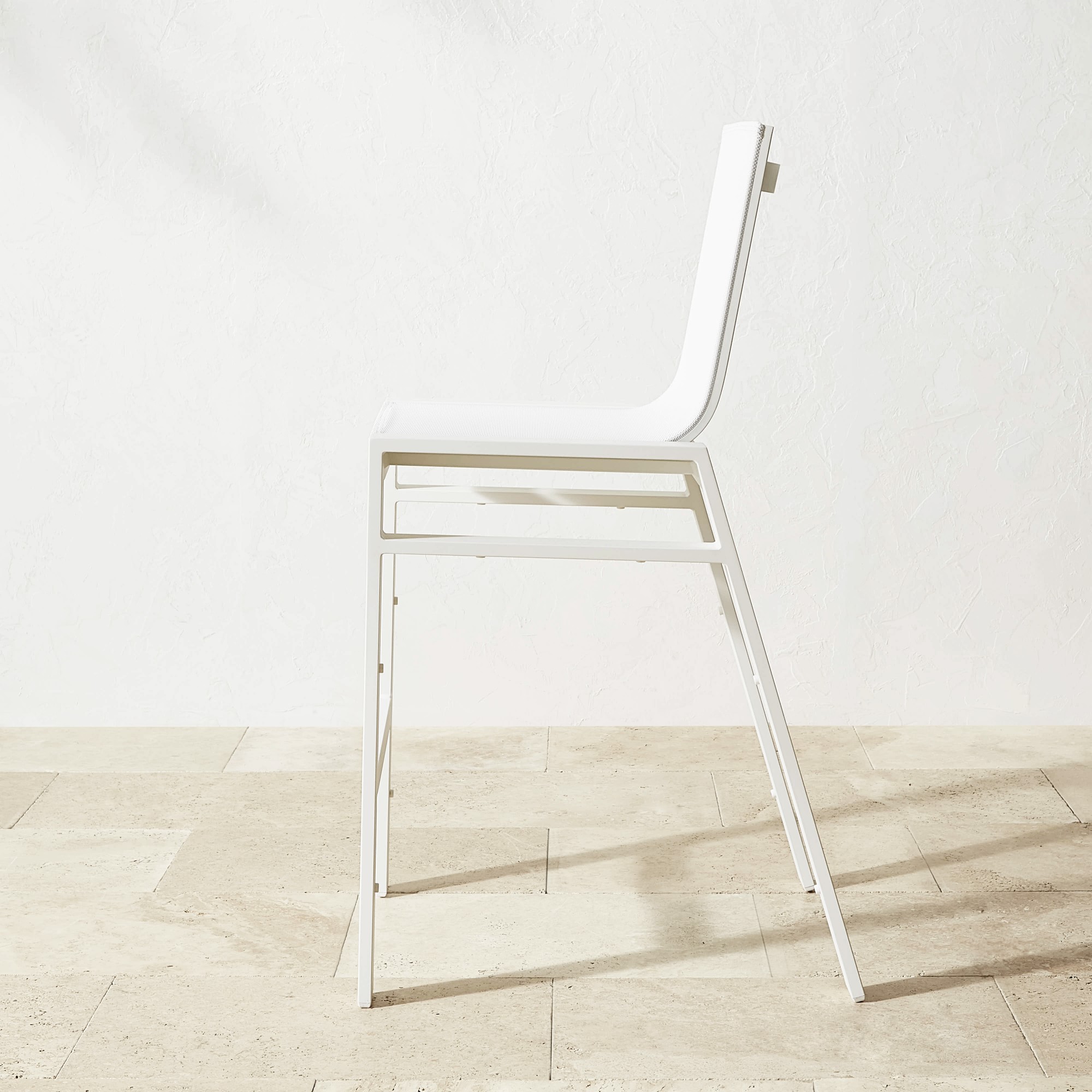 Santa Barbara Outdoor Metal Bar Stool