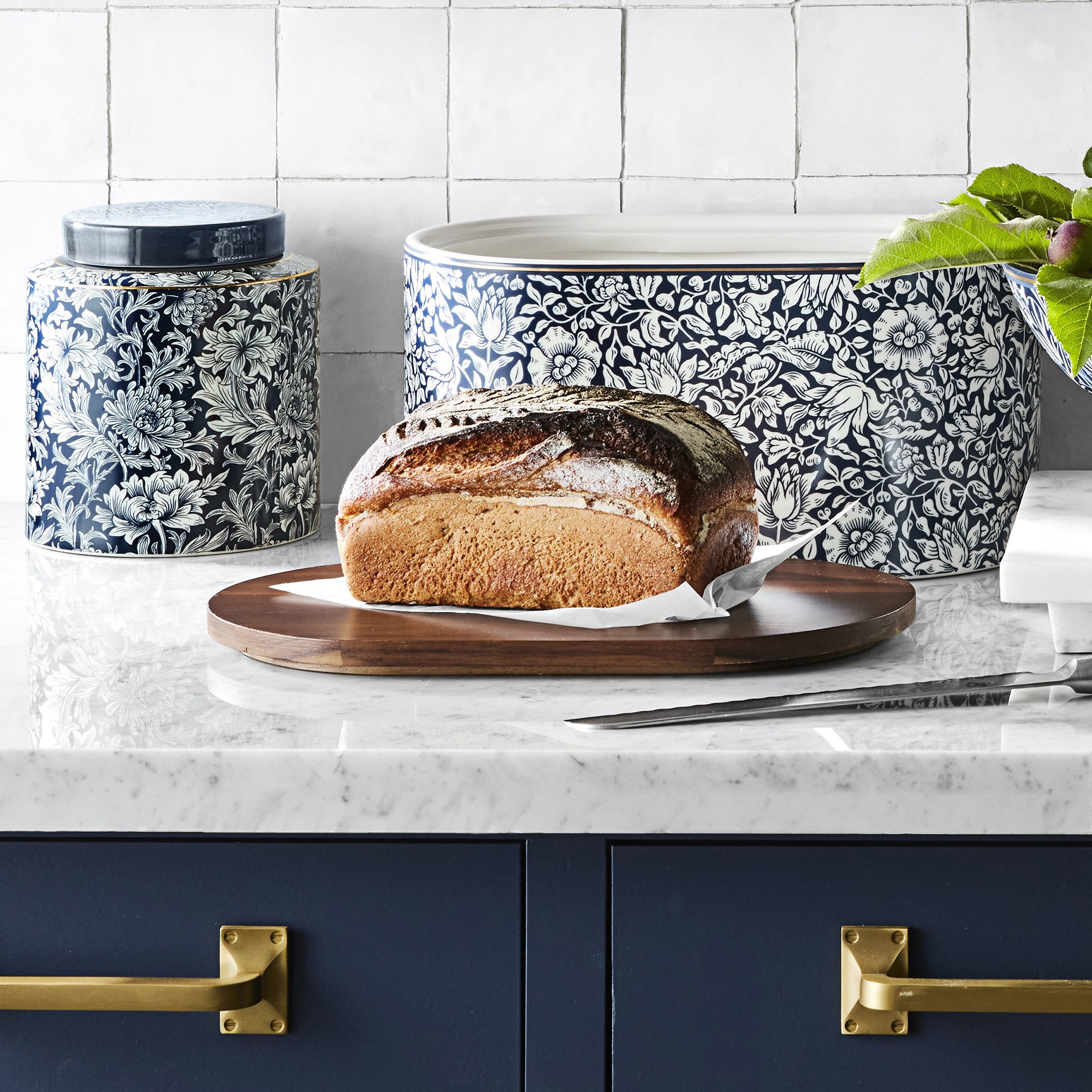 Morris & Co. x Williams Sonoma Bluebell Canisters