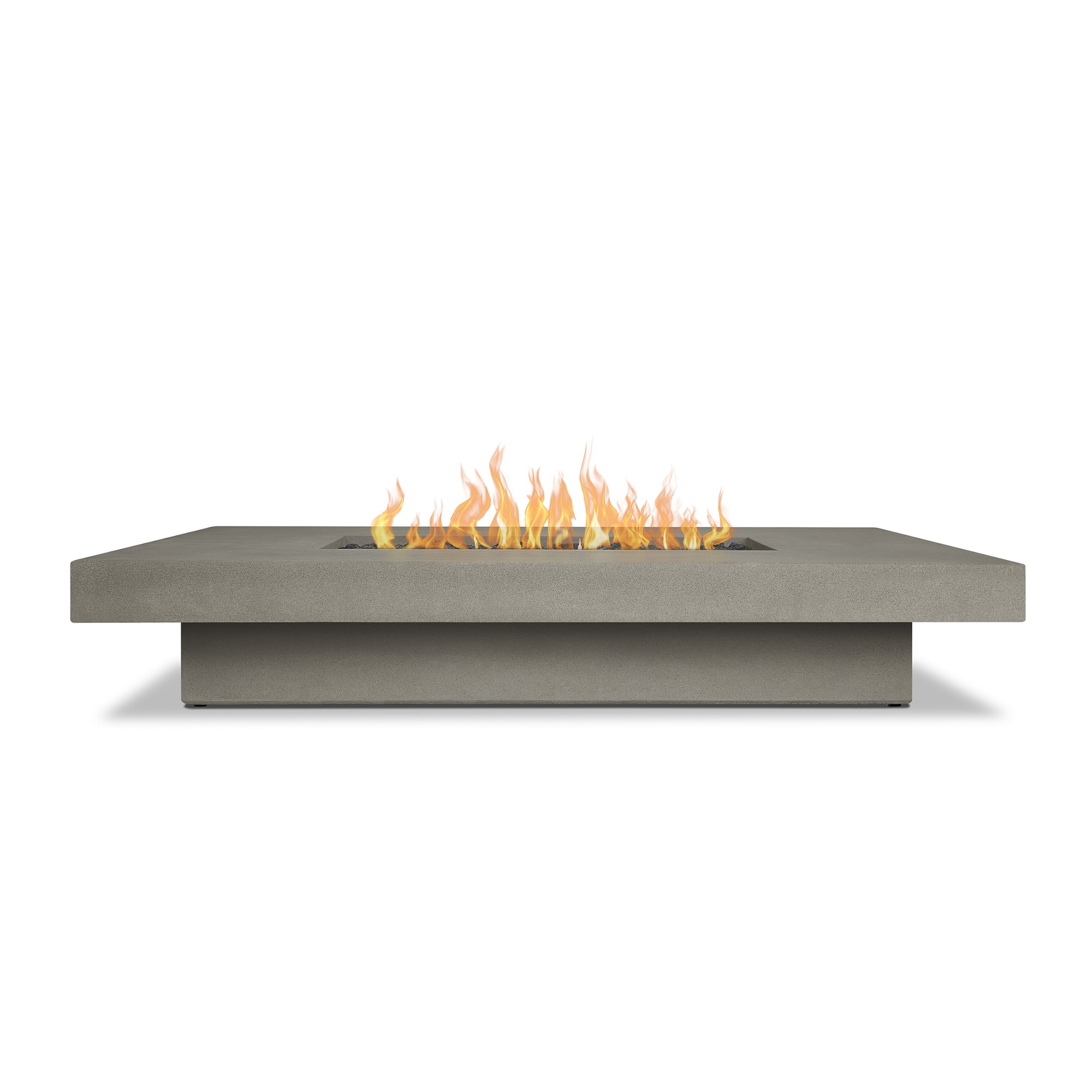 Novato Low Rectangle Propane Fire Table (72