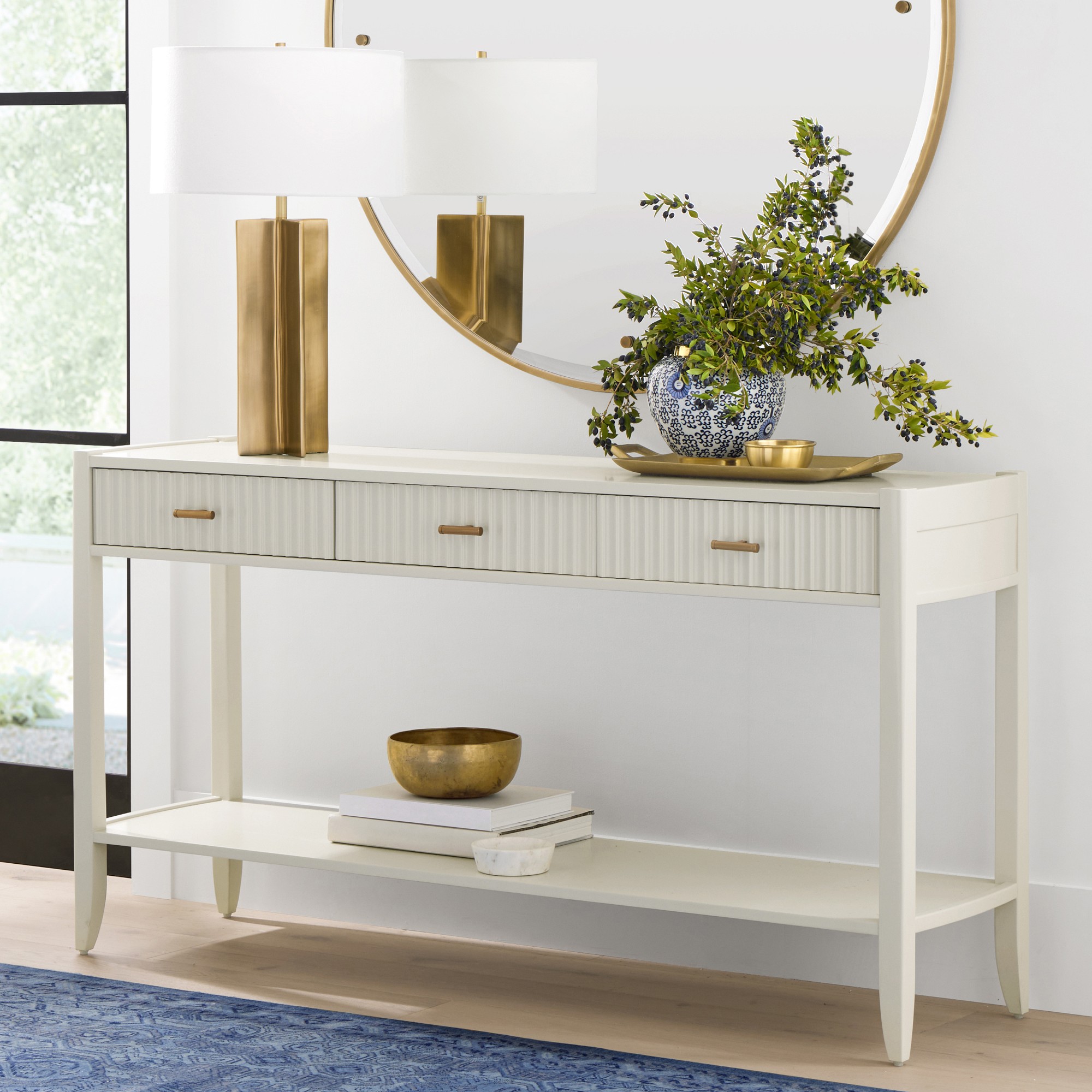 Frederick Metal X Table Lamp