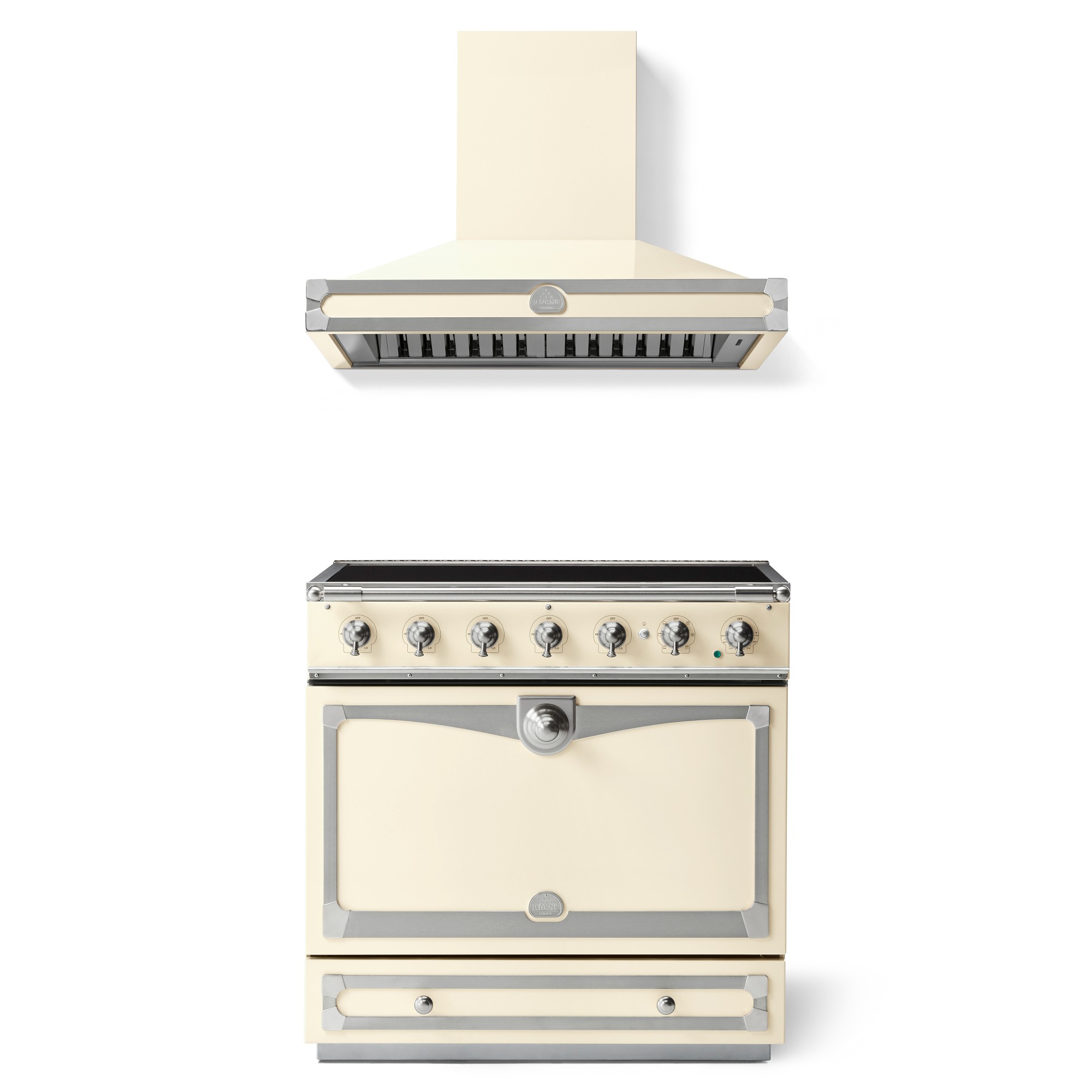 La Cornue CornuFé 90 Albertine Induction Range & Hood