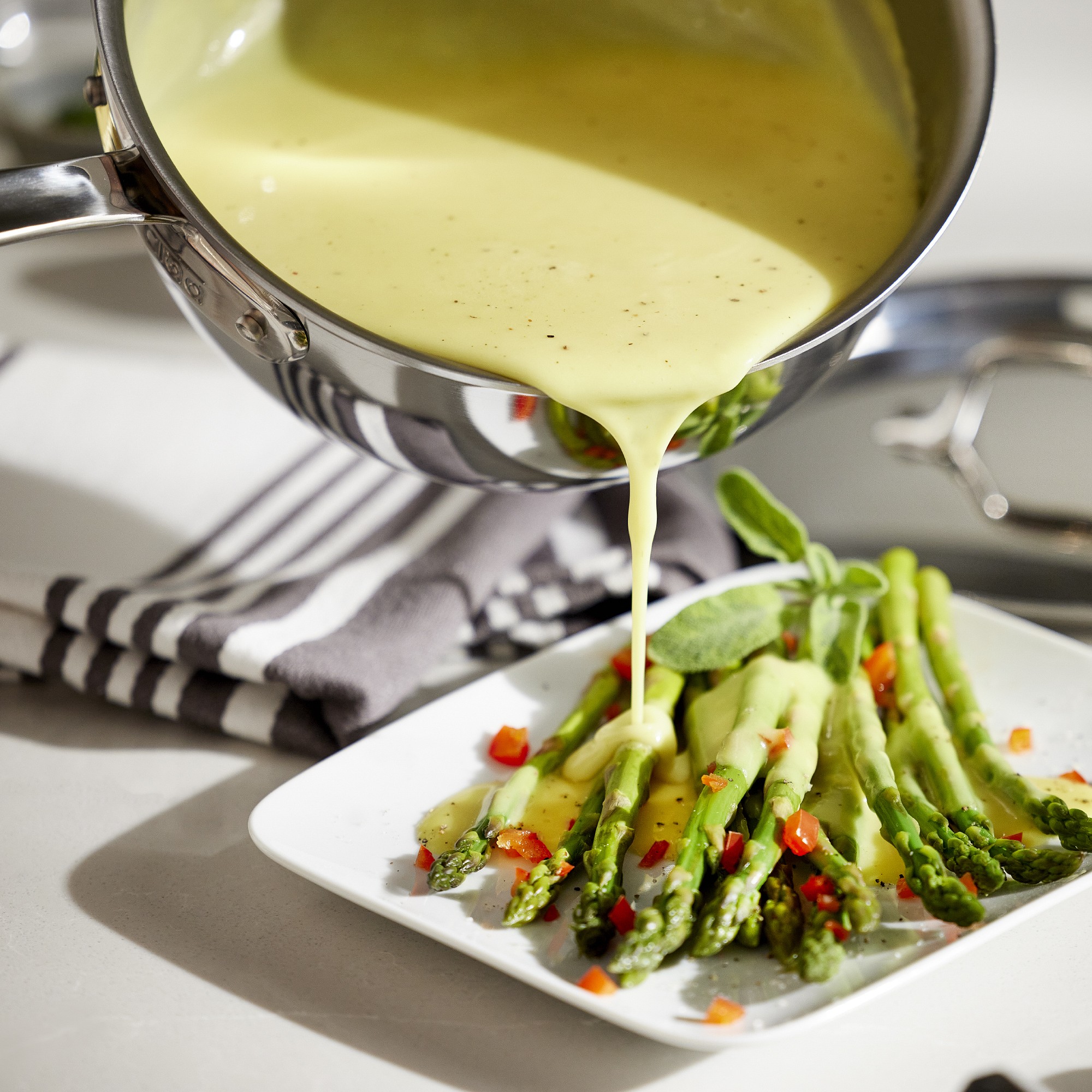 All-Clad G5™ Graphite Core Stainless-Steel Saucier, 2 1/2-Qt.