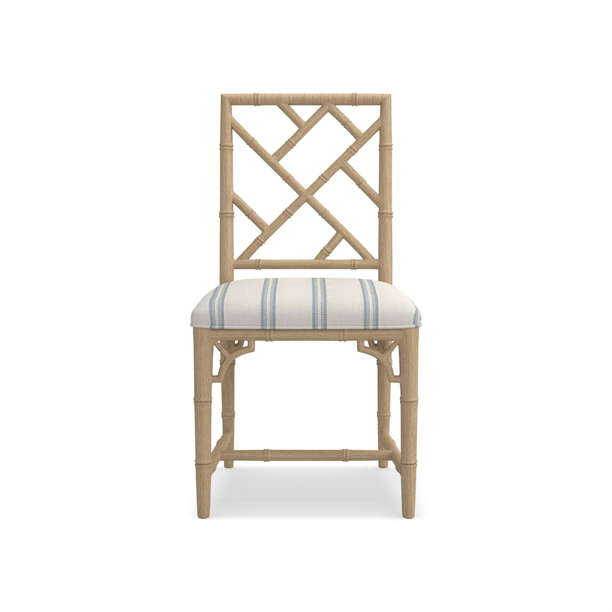 Chippendale Upholstered Bistro Side Chair