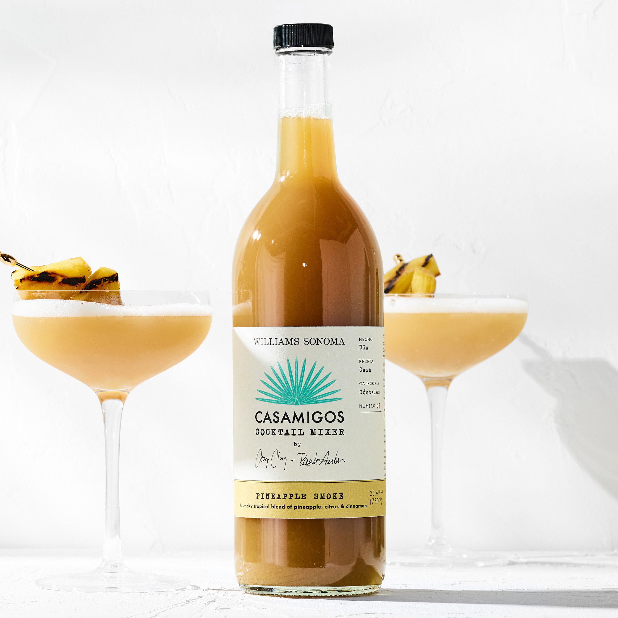 Casamigos x Williams Sonoma Cocktail Mix, Pineapple Smoke