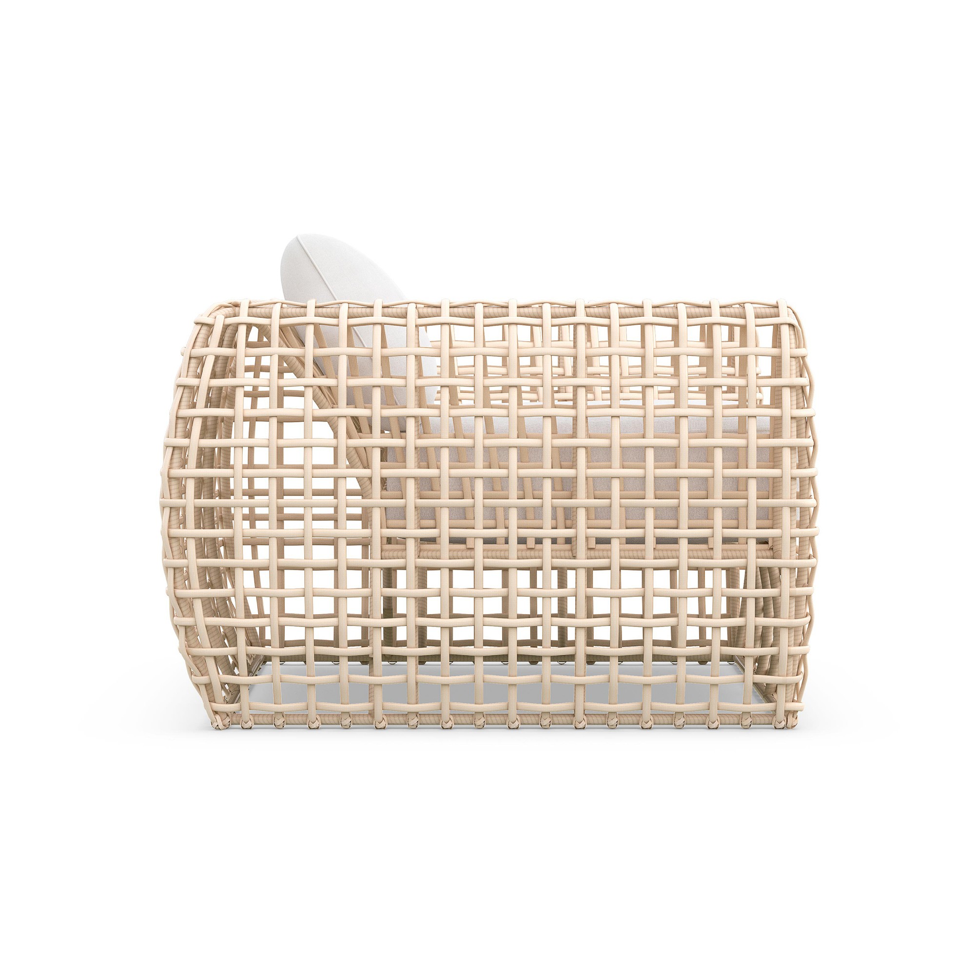 Cabrera All-Weather Open Weave Club Chair