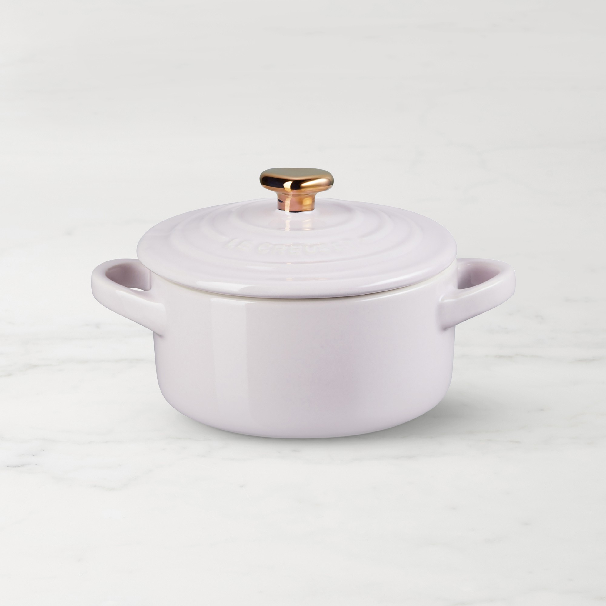 Le Creuset Mini Cocotte with Heart Knob, 8-Oz.