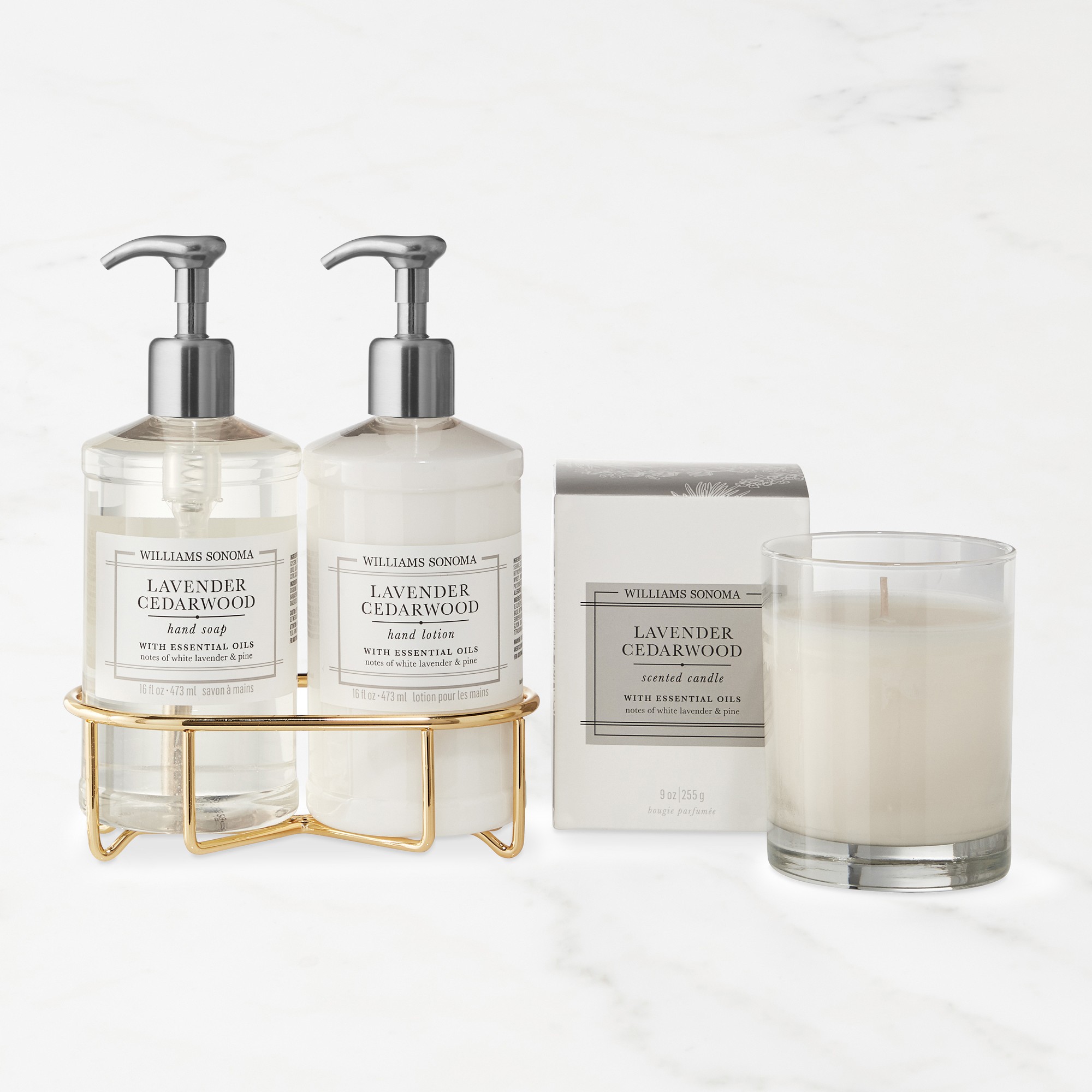 Williams Sonoma Ultimate Deluxe Set Lavender Cedarwood