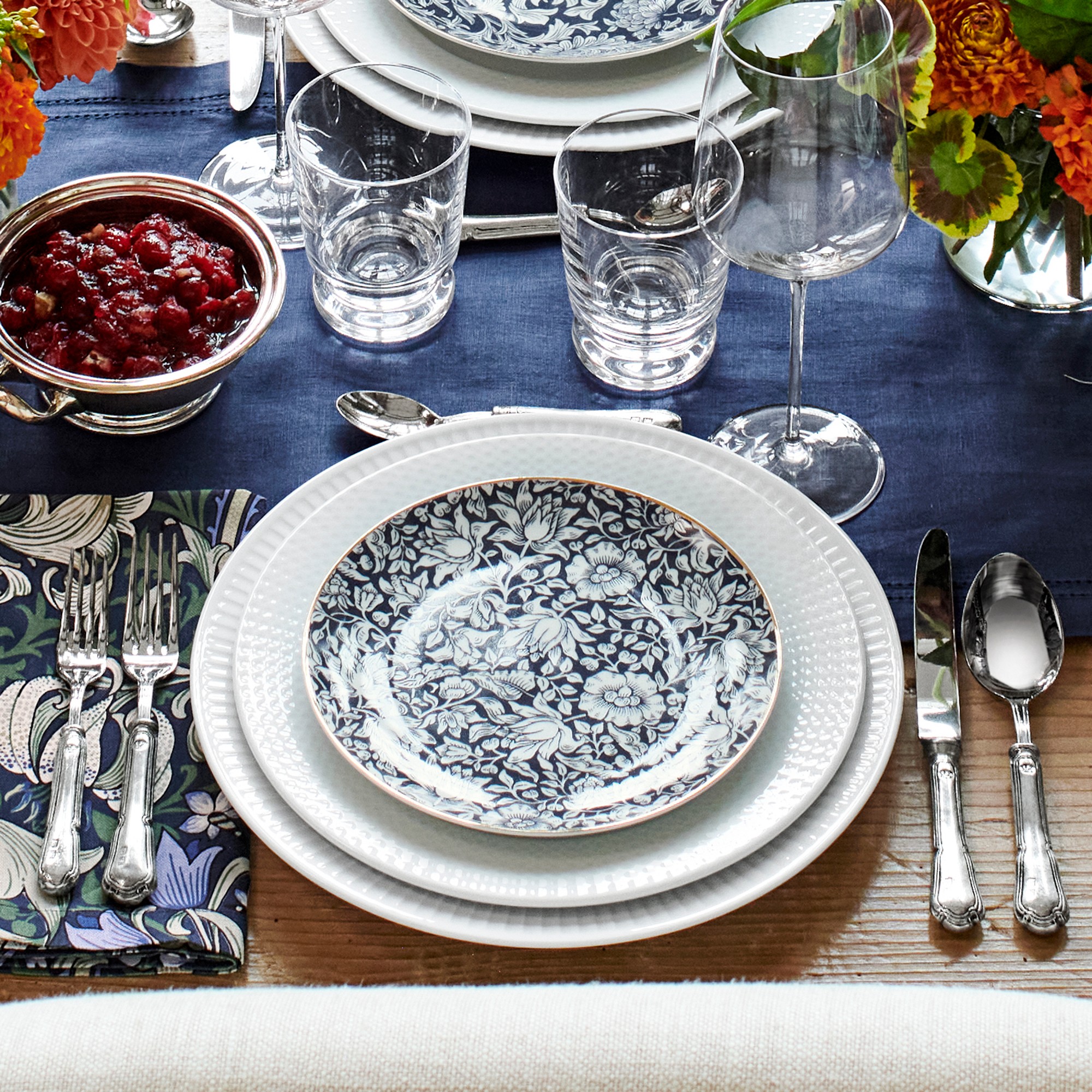 Morris & Co. x Williams Sonoma Golden Lily Napkins, Set of 4