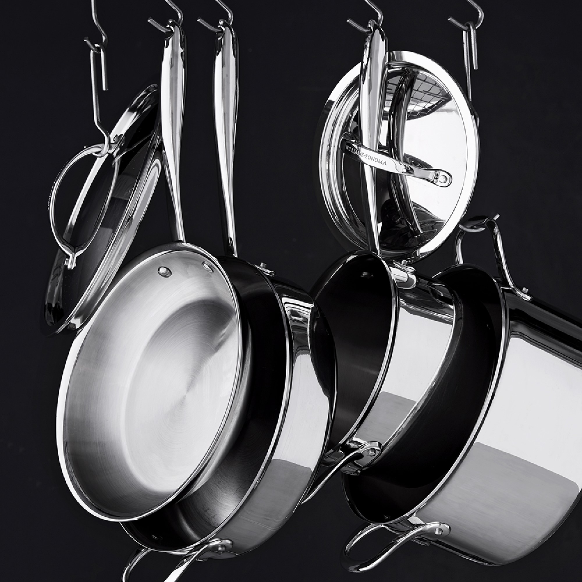 Williams Sonoma Signature Thermo-Clad™ Stainless-Steel 10-Piece Cookware Set