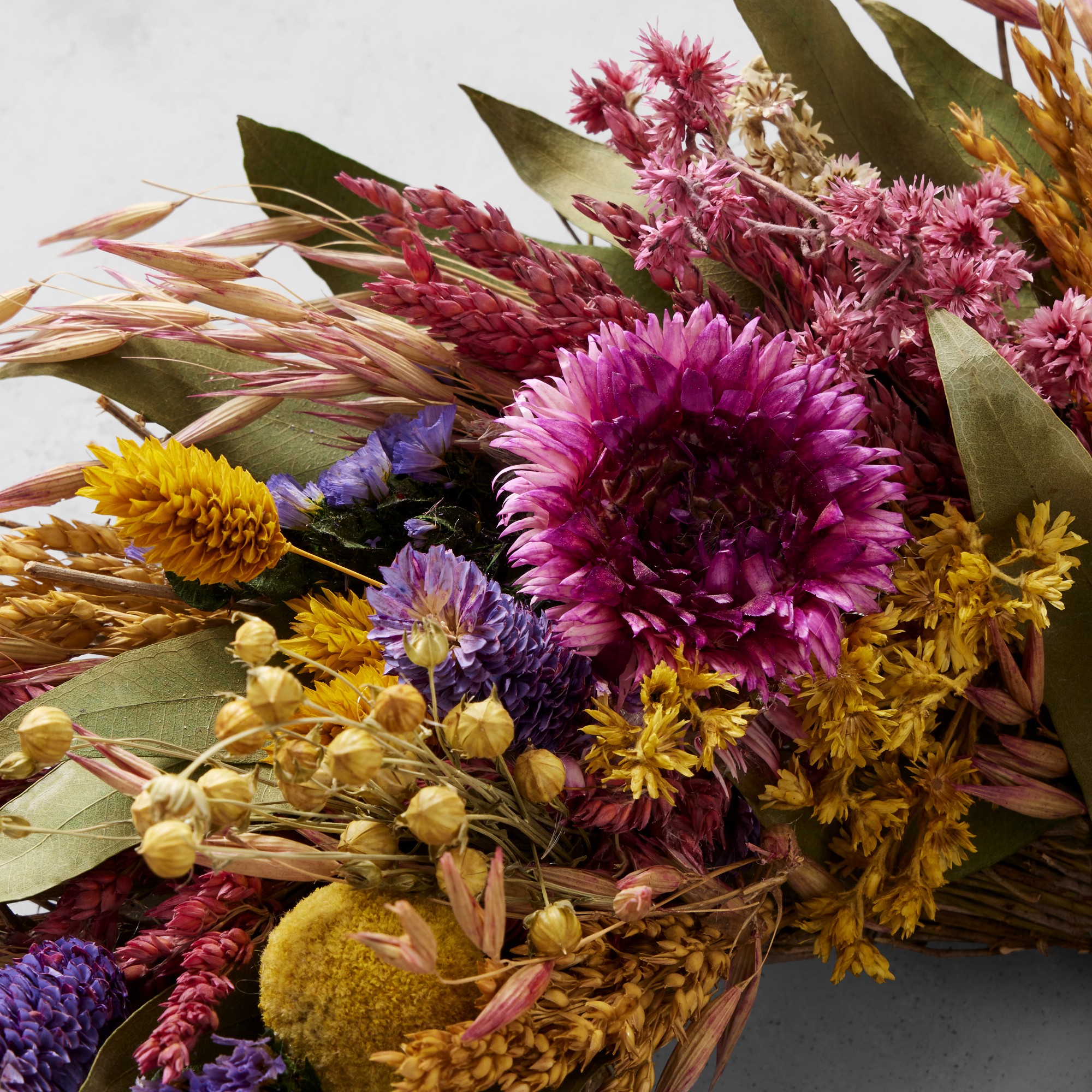 Brilliant Summer Live Wreath