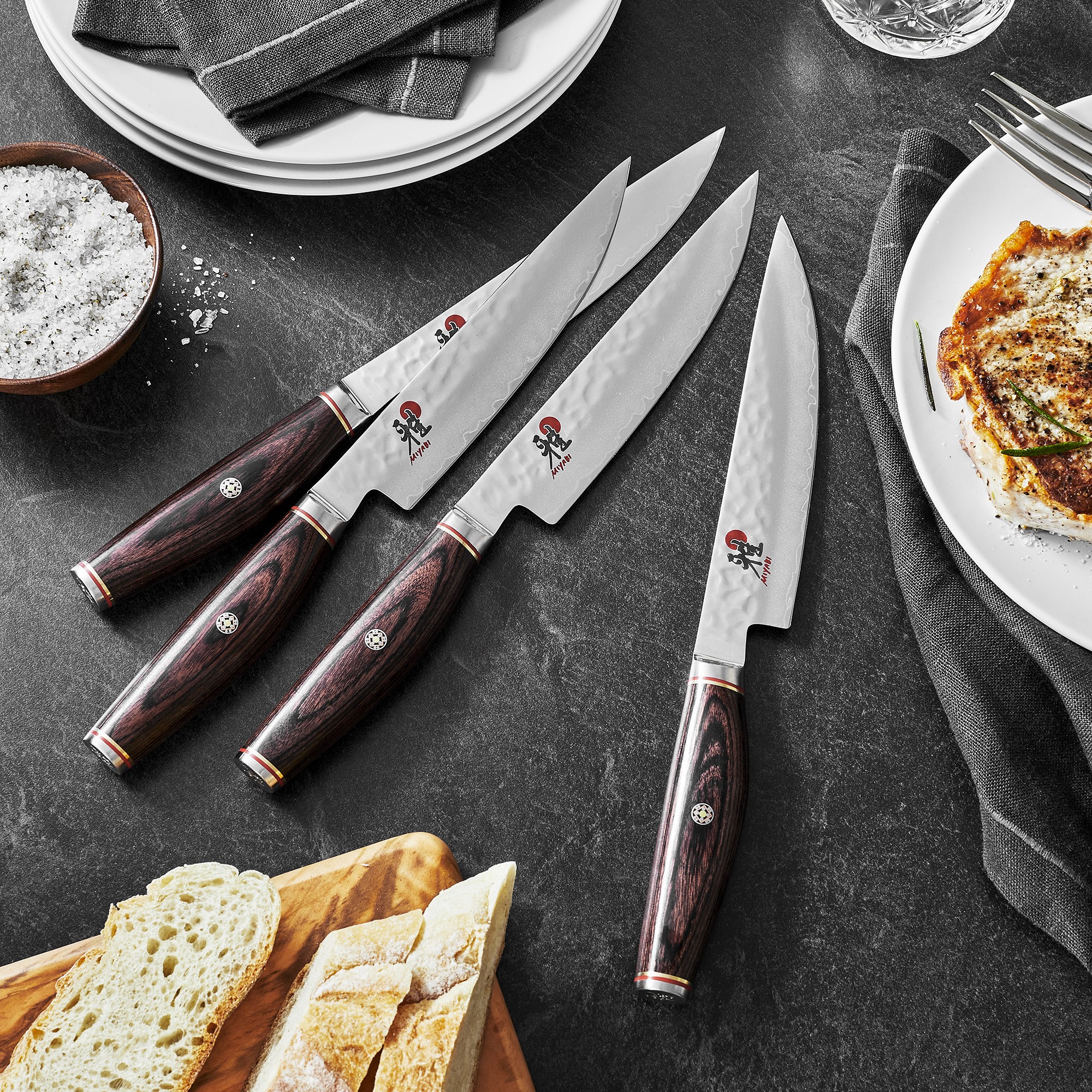 Miyabi Artisan Steak Knives, Set of 4