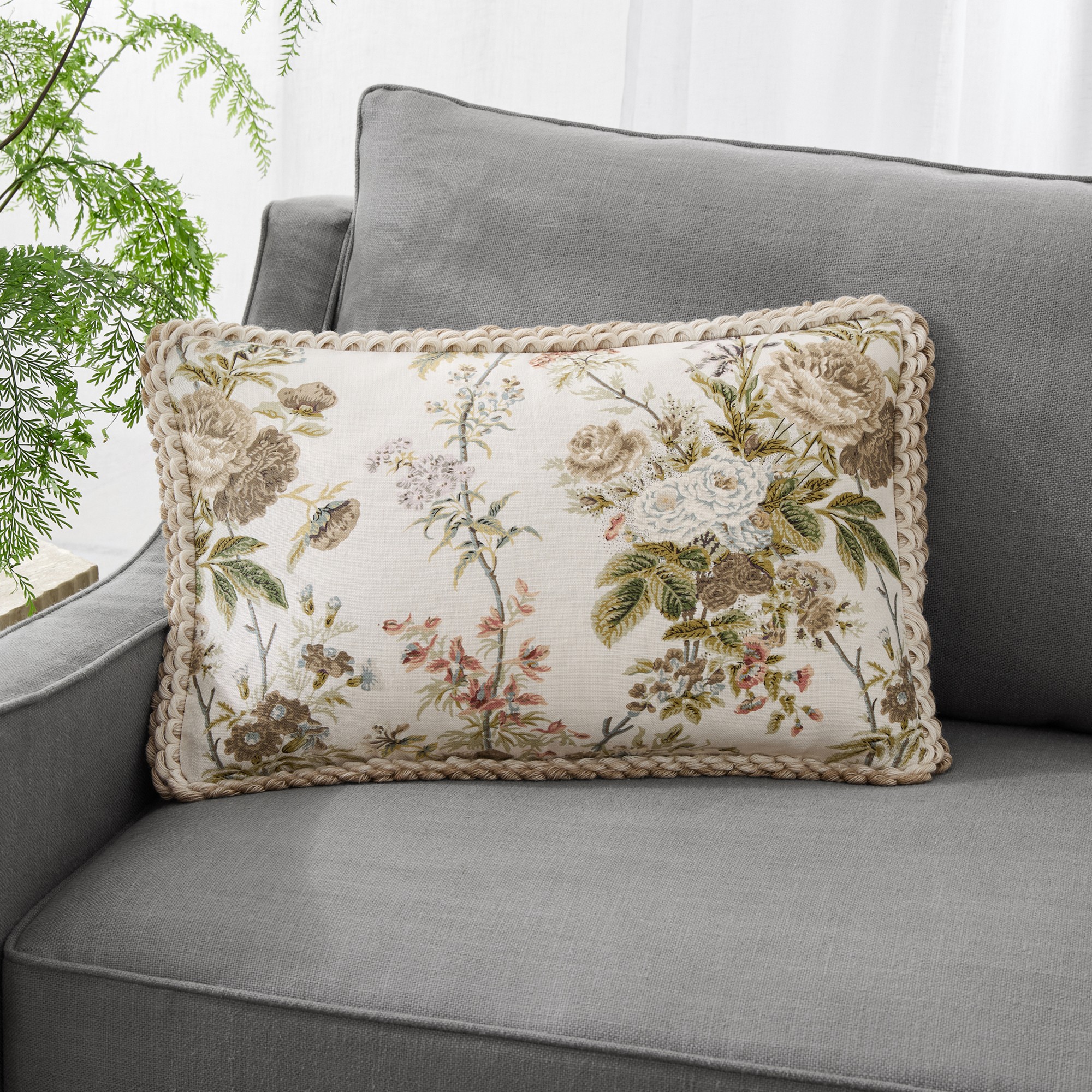 Sanderson x Giles Deacon Lakeland Paradis Pillow Cover