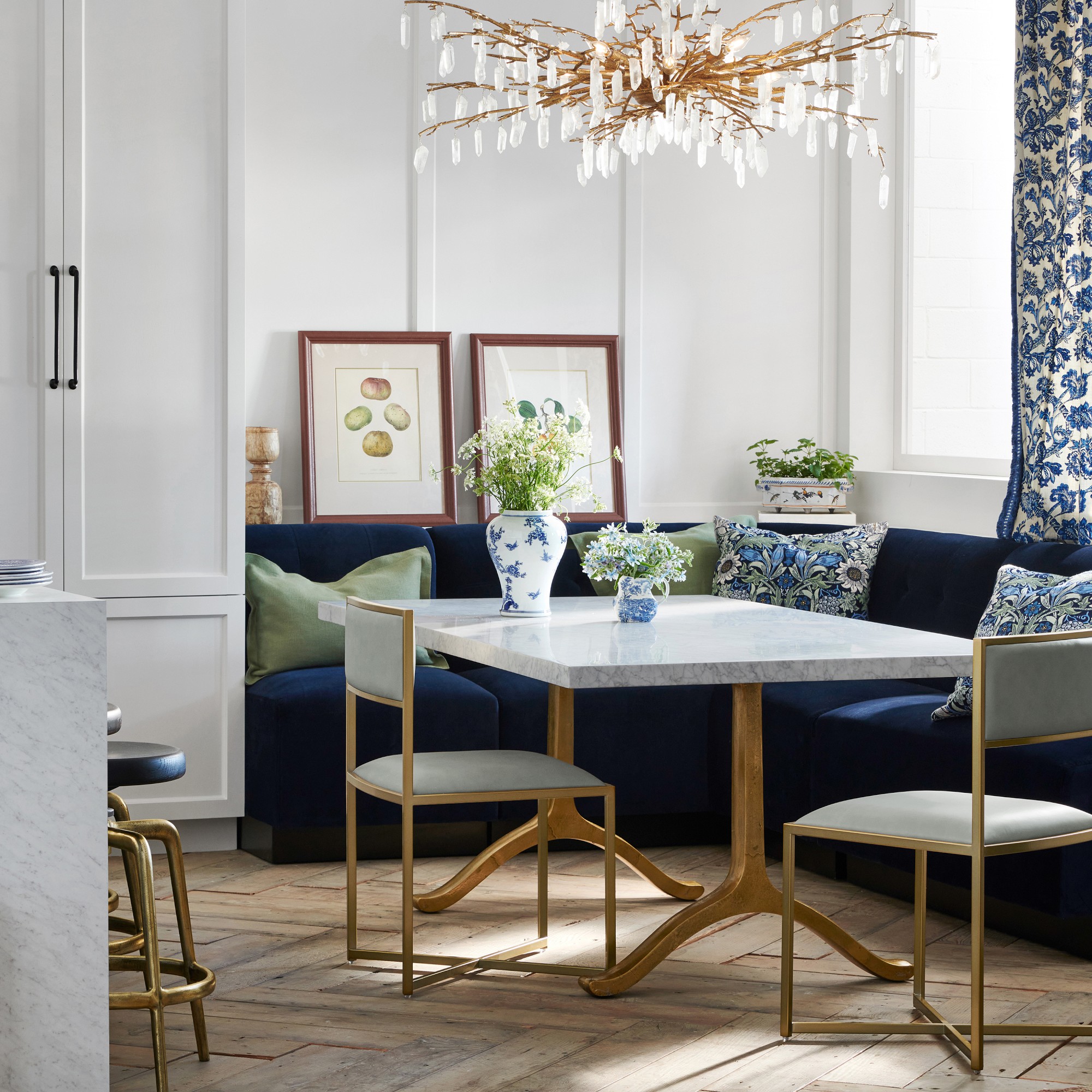 Wishbone Rectangular Dining Table (80