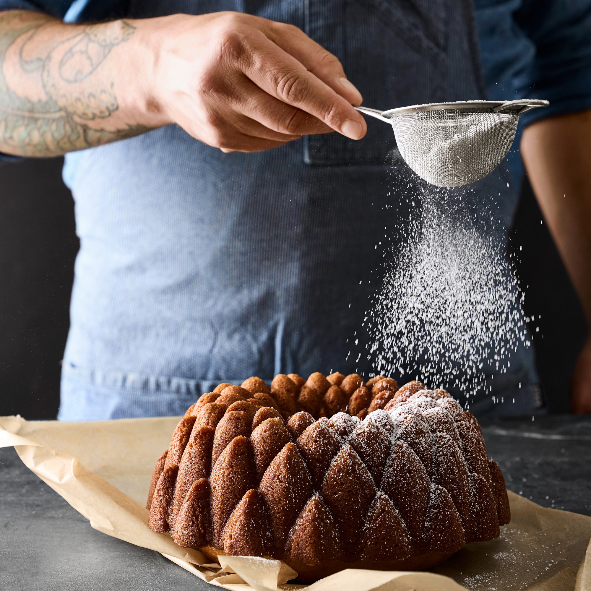 Nordic Ware Nonstick Cast Aluminum Kaleidoscope Bundt® Pan