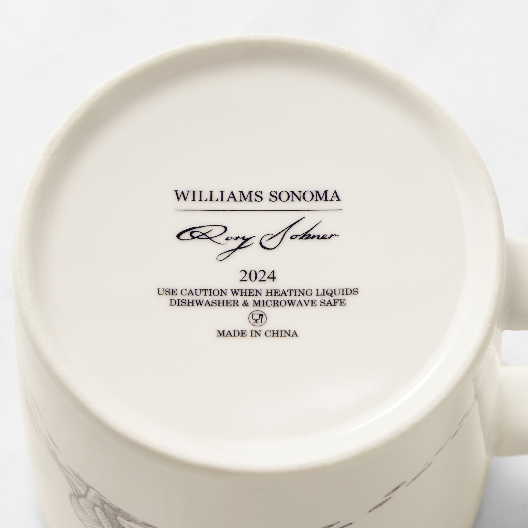 Rory Dobner x Williams Sonoma Winnie the Pooh Stuck in a Hole Mug