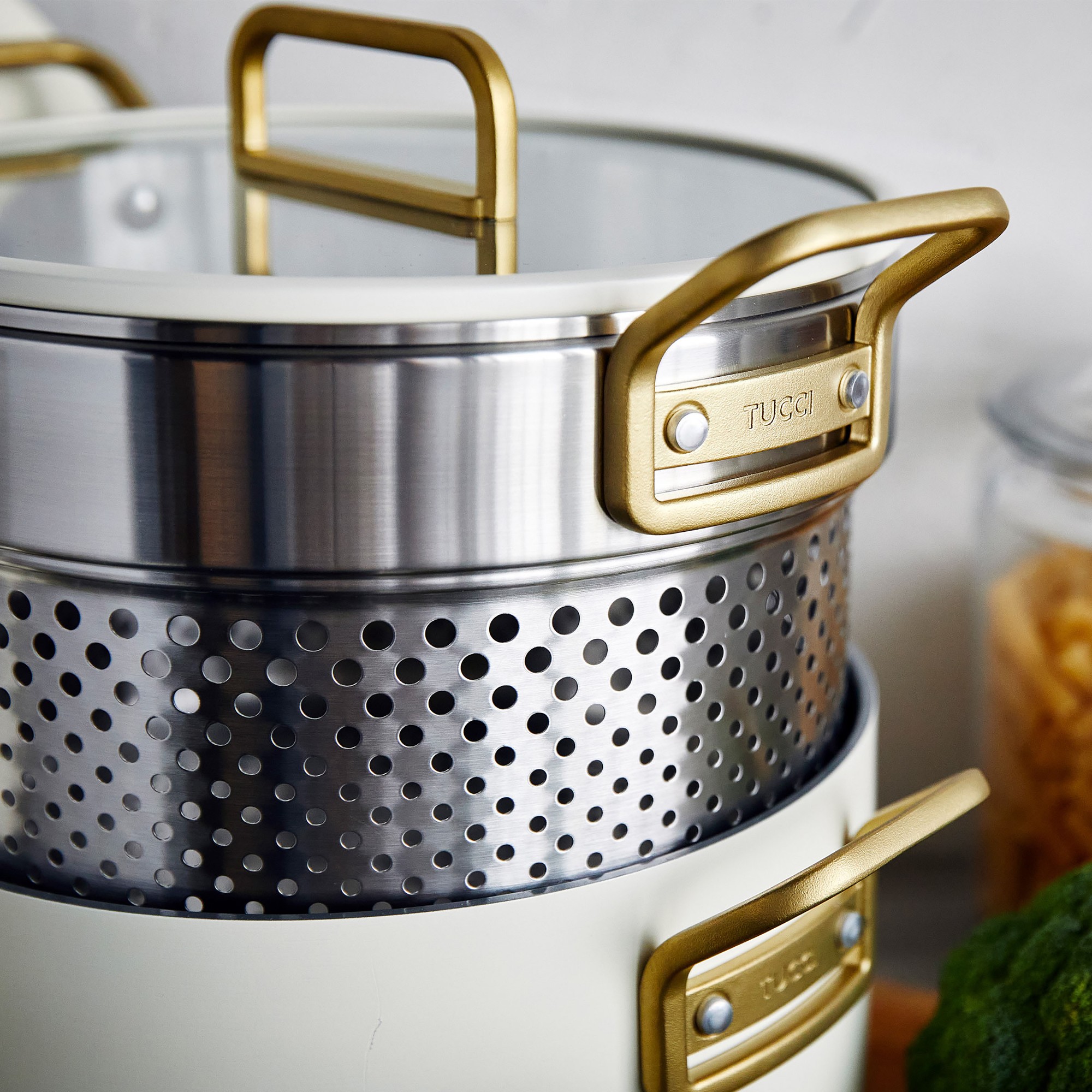 GreenPan™ Stanley Tucci™ Ceramic Nonstick 11-Piece Cookware Set