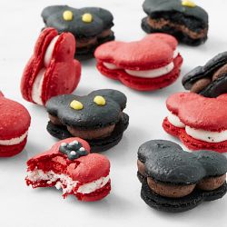 Disney Mickey & Minnie Mouse™ x Williams Sonoma Shaped Macarons, Set of 10