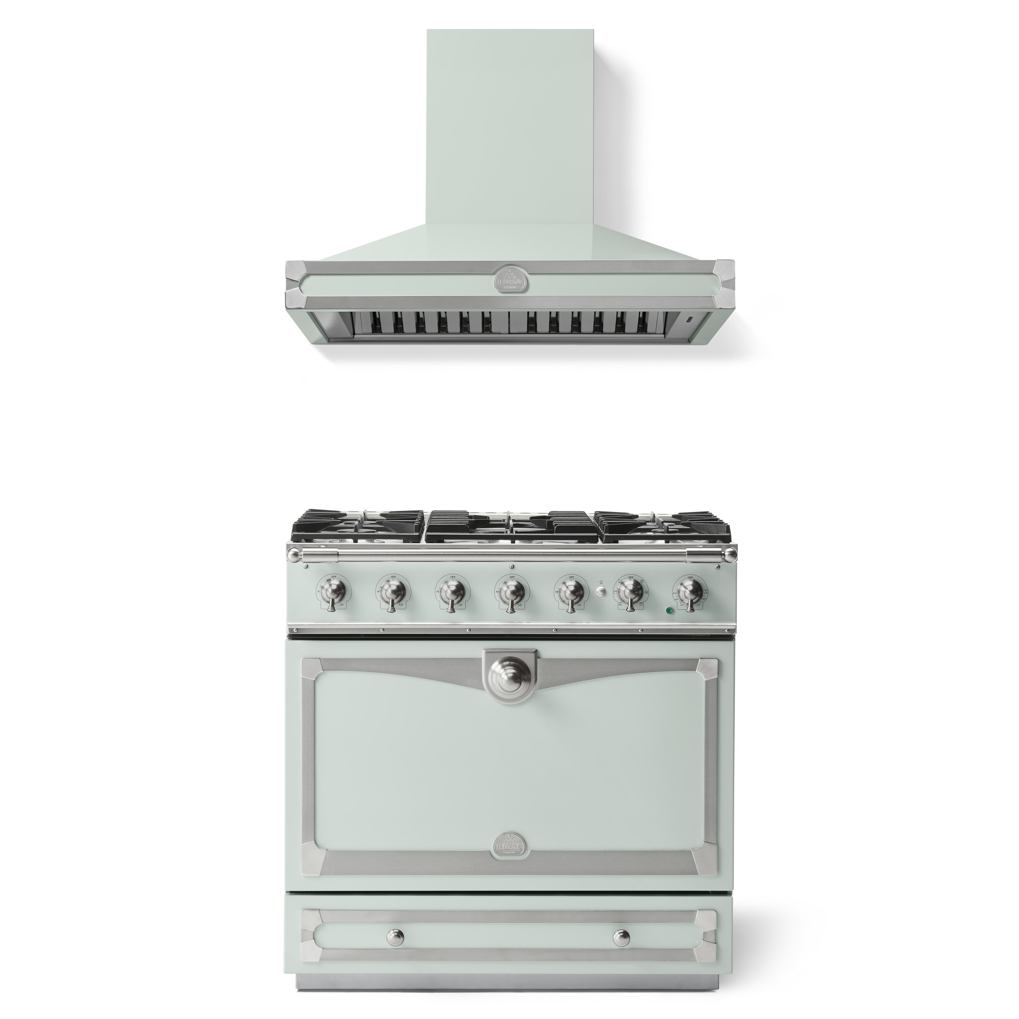 La Cornue CornuFé 90 Albertine Range & Hood