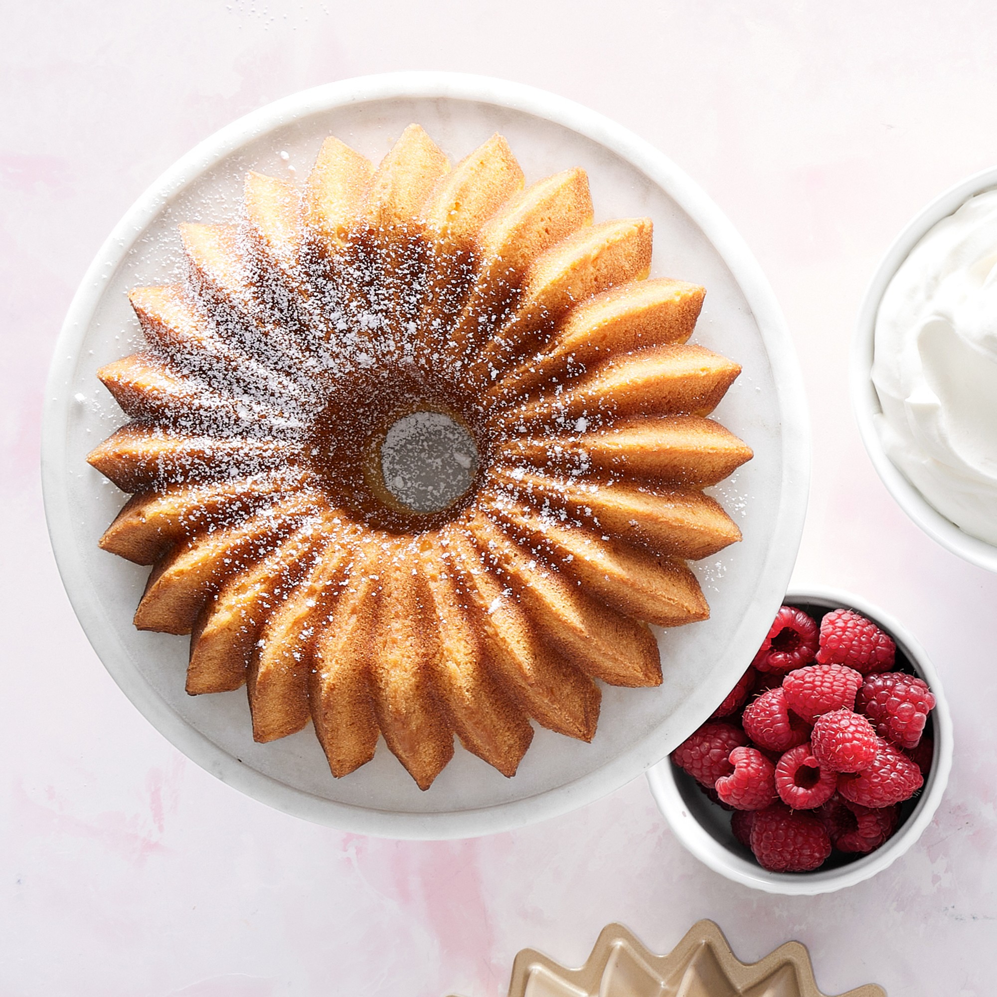 Nordic Ware Nonstick Cast Aluminum Brilliance Bundt® Pans, Set of 2