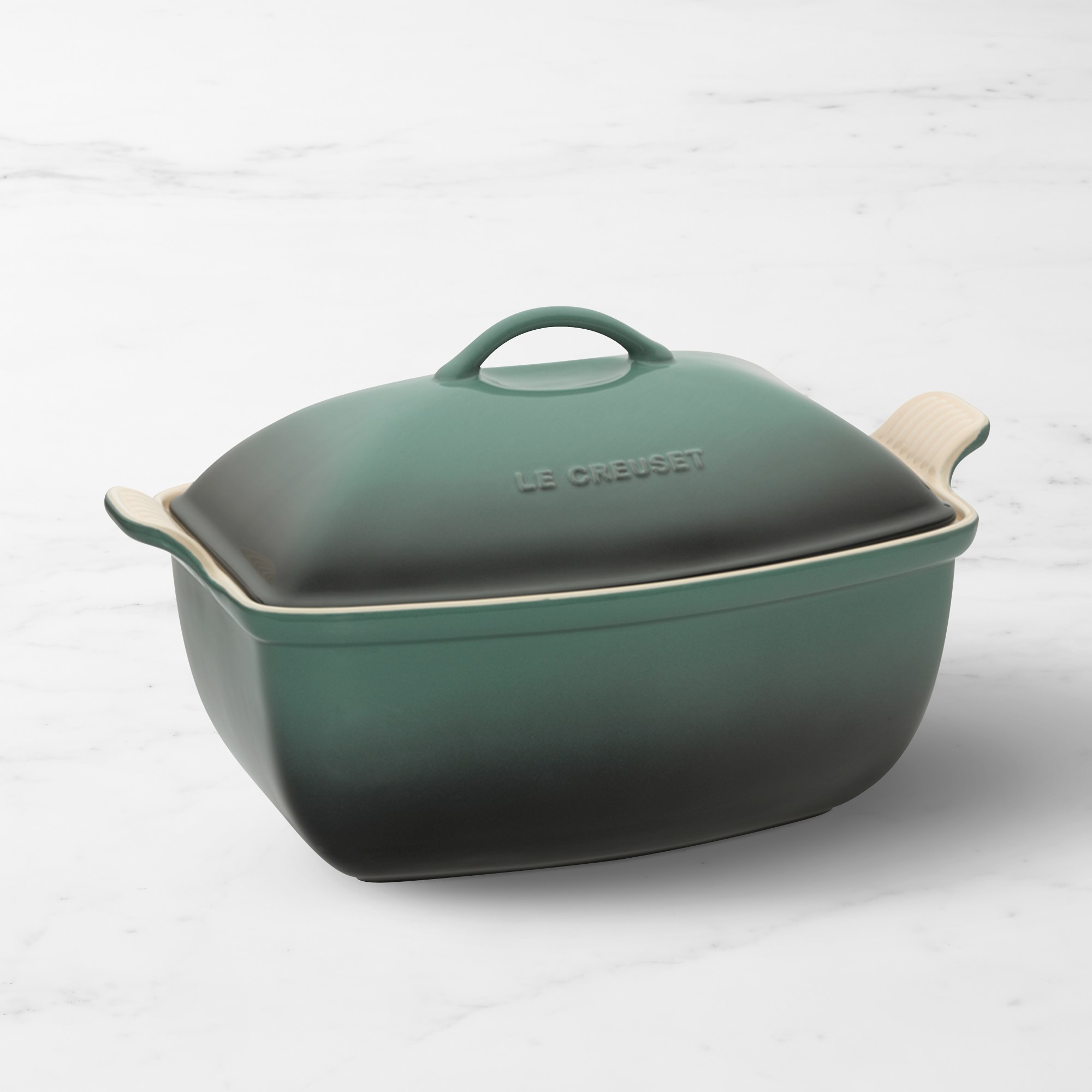 Le Creuset Heritage Stoneware Deep Covered Baker, 4 1/2-Qt.