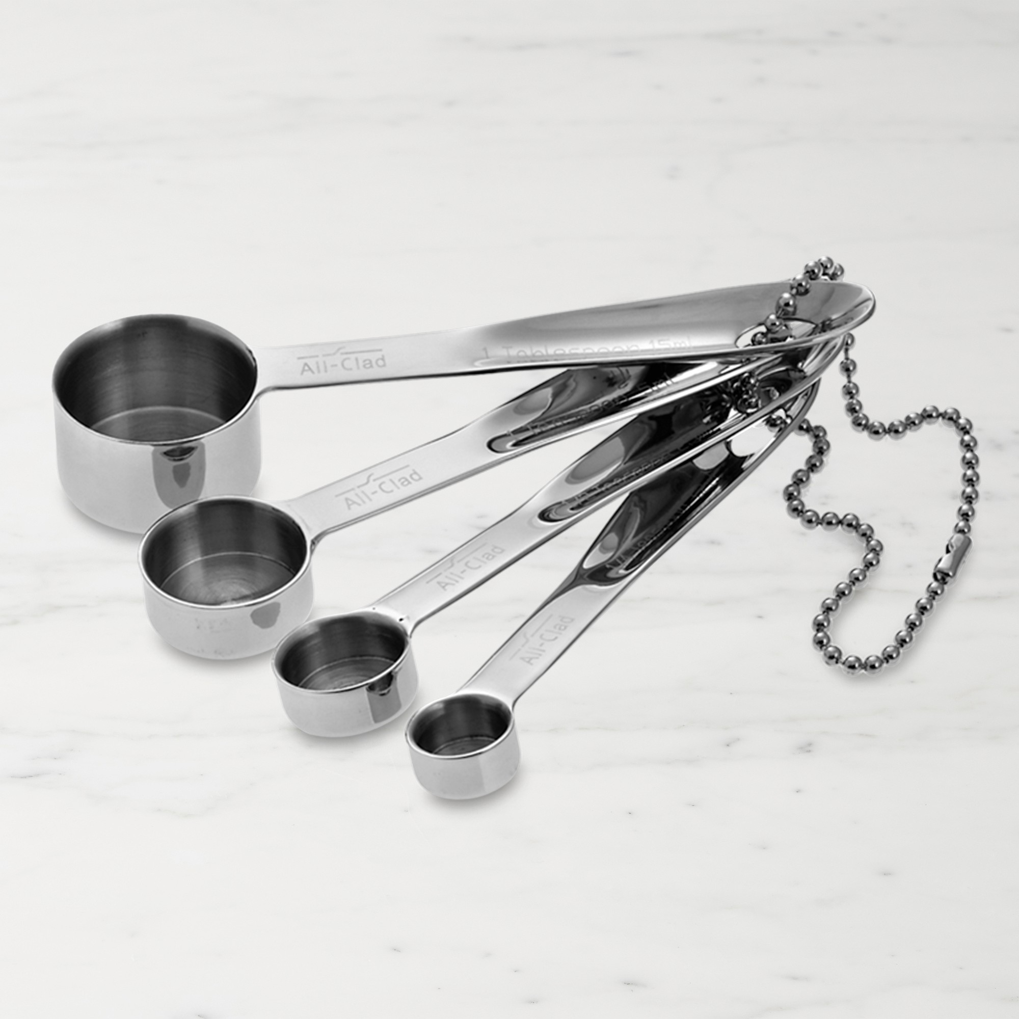 All-Clad Stainless-Steel Measuring Cups & Spoons