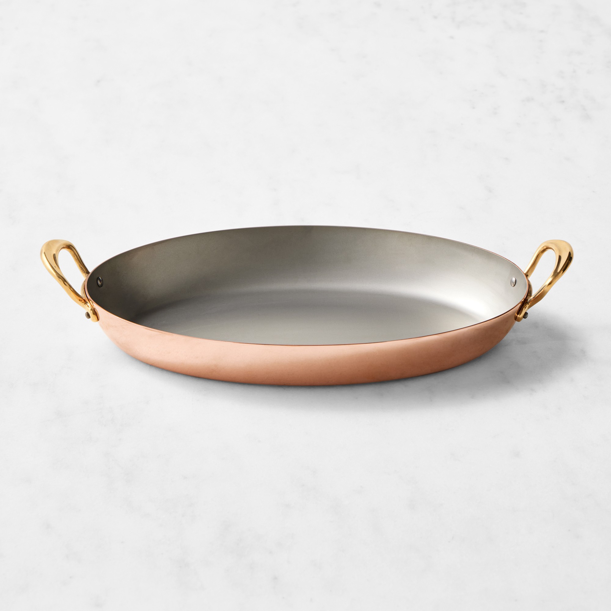 Mauviel M'150B Copper Round Gratin