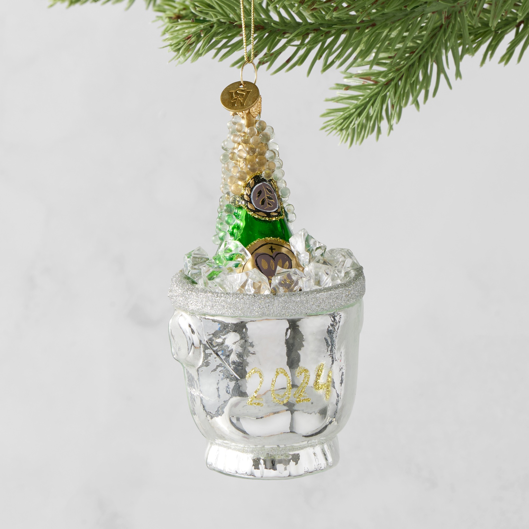 Champagne & Caviar Party Ornaments