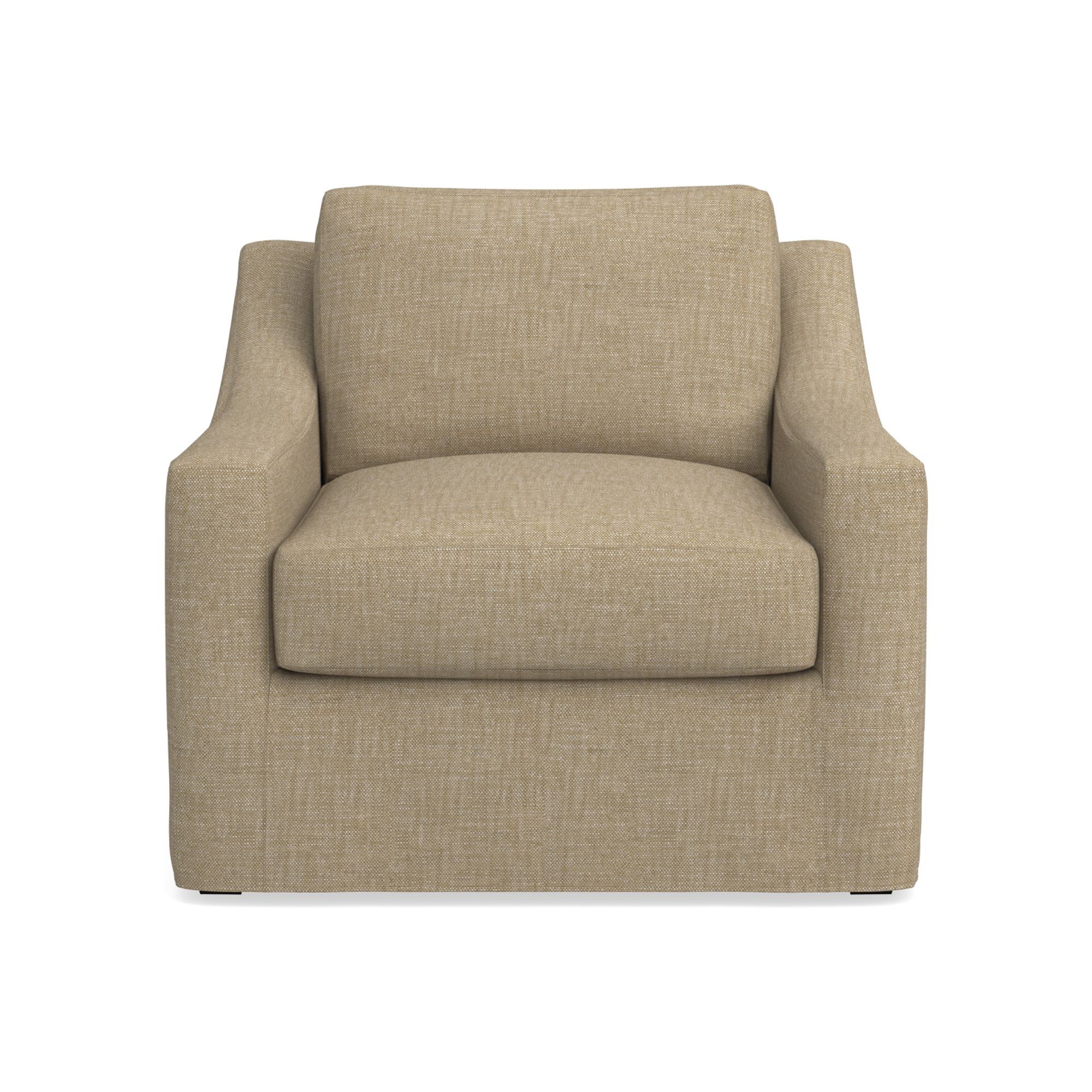 Ghent Slope Arm Slipcovered Occasional Chair