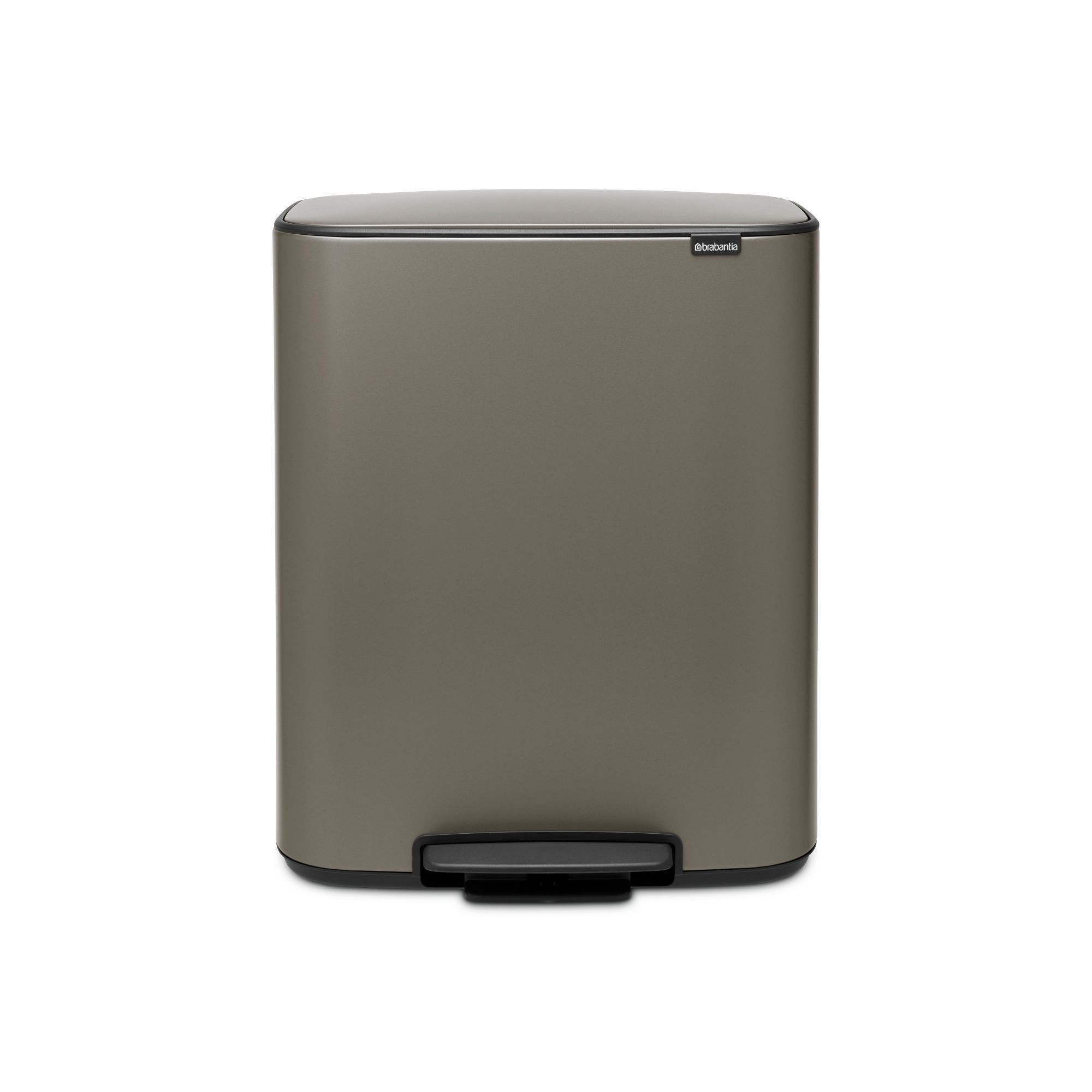 Brabantia Bo Step On Trash Can, 16 Gallon