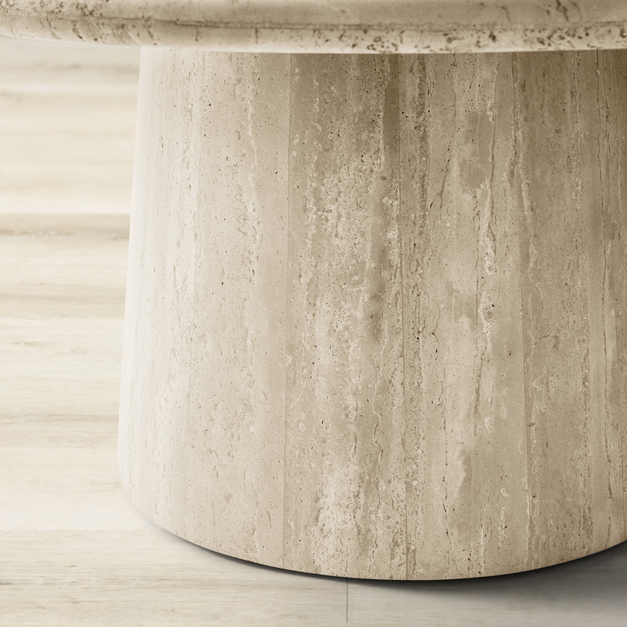 Ortega Travertine Nesting Coffee Tables (36
