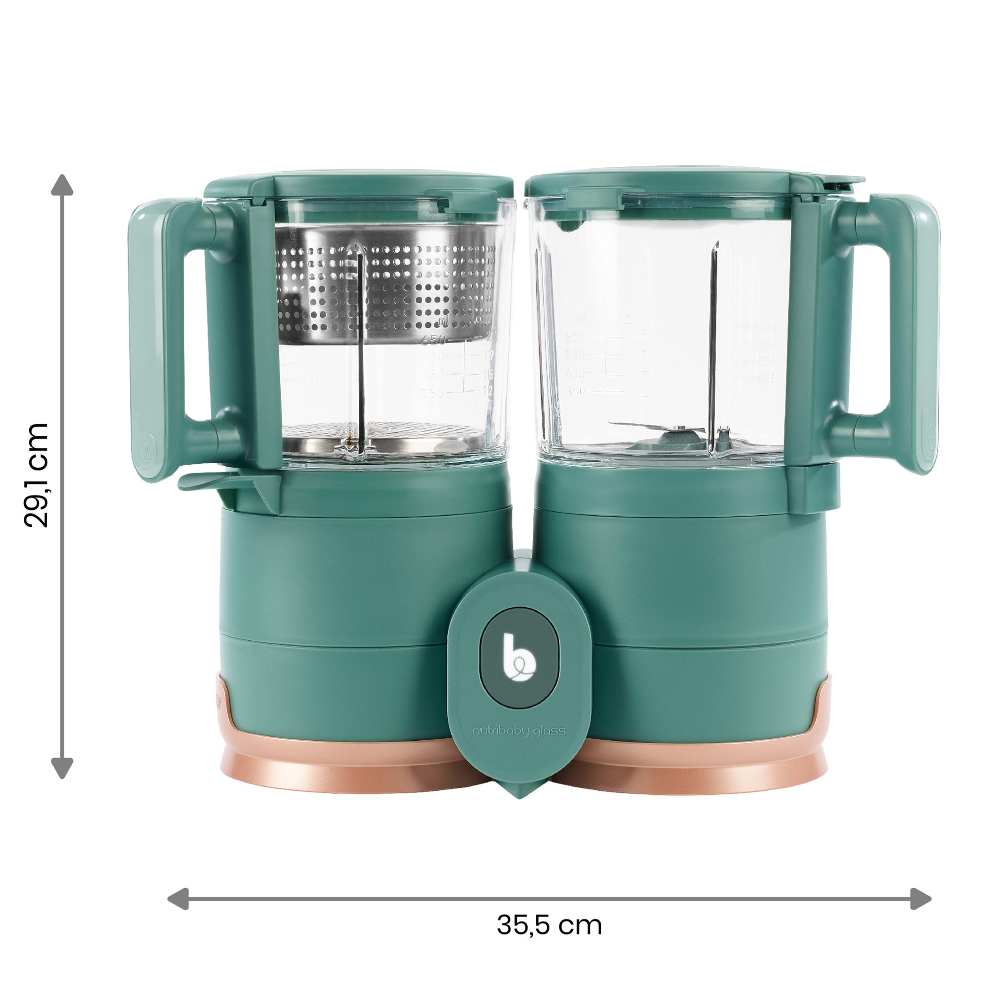 Babymoov Duomeal Glass Food Processor
