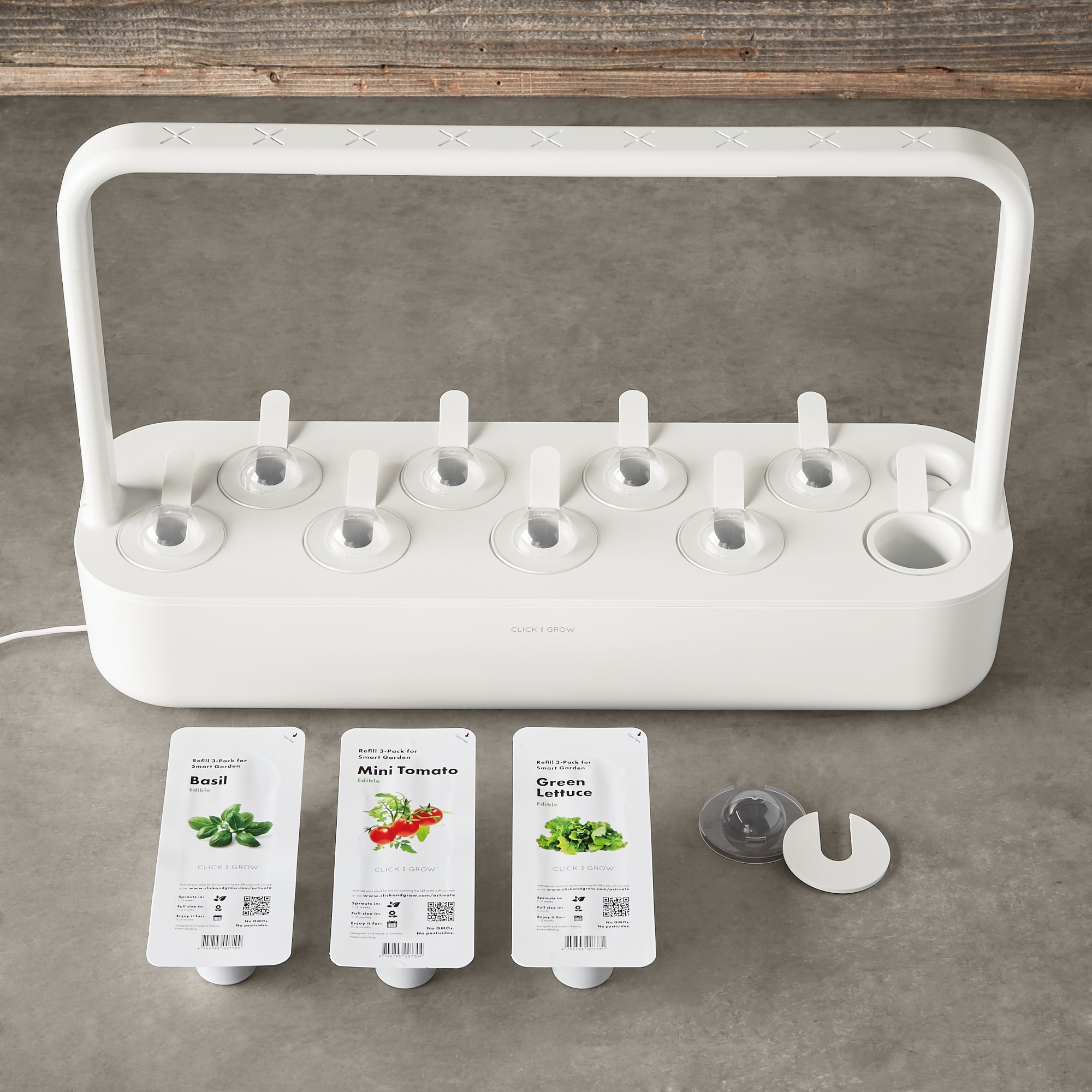 Click & Grow Smart Garden System, 9-Pod, White