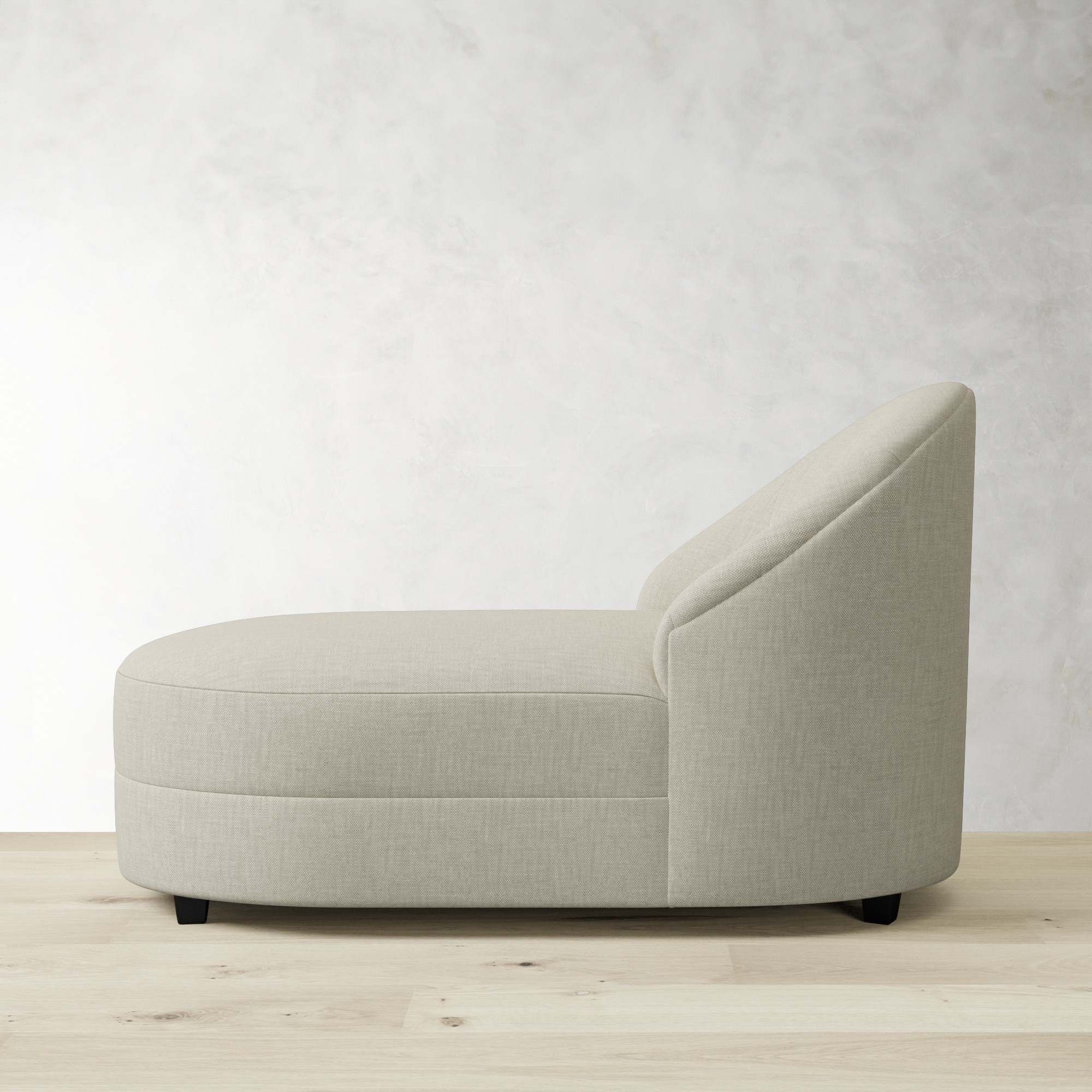 Capri Upholstered Stand Alone Chaise (60