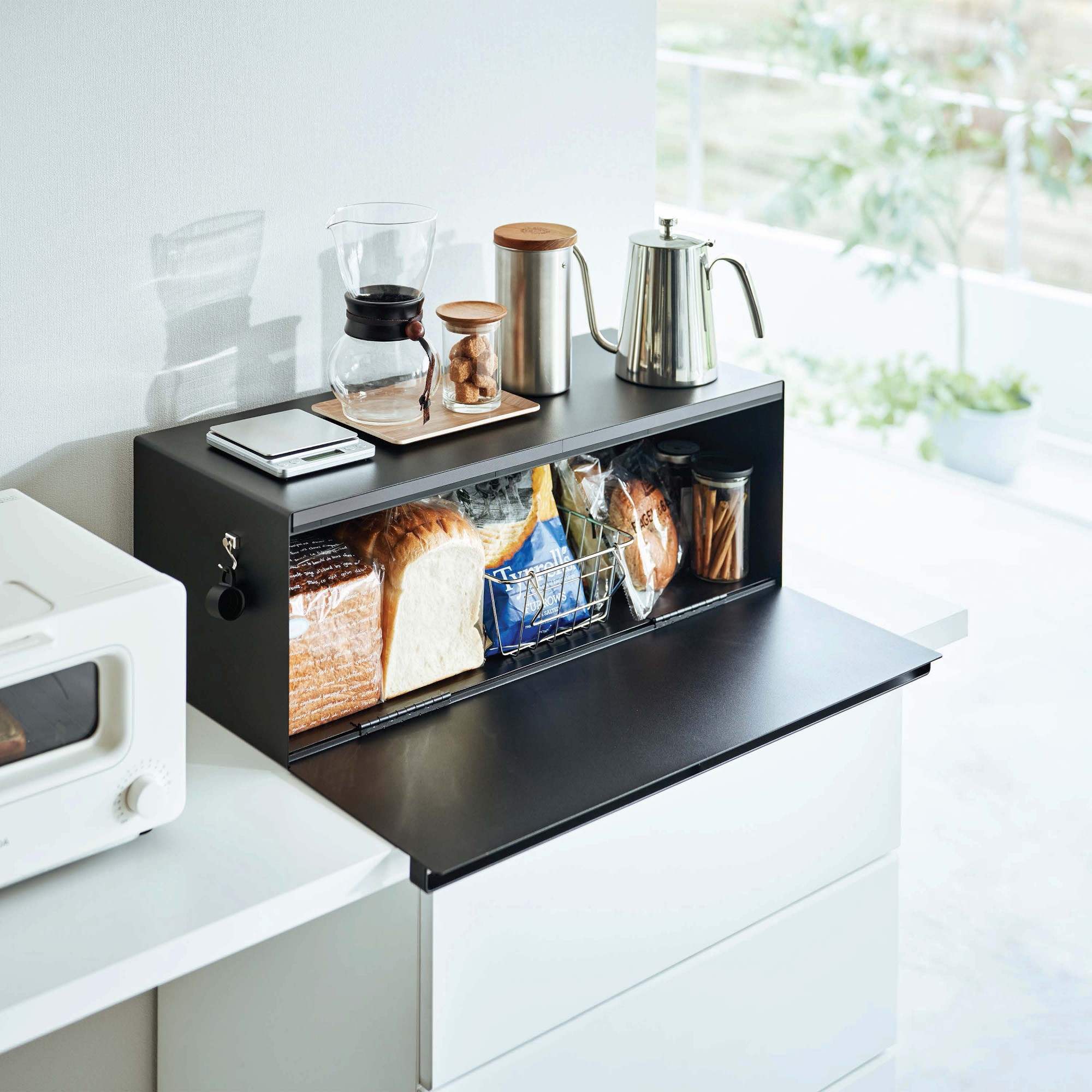 Yamazaki Home Tower Wide Bread Box