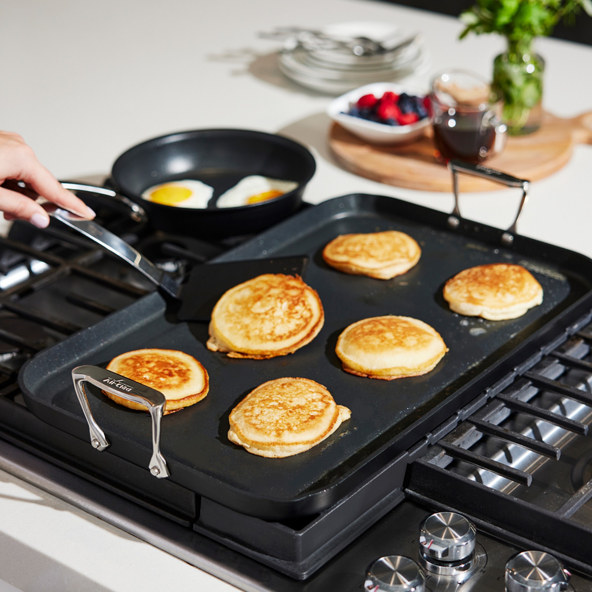All-Clad NS™ Pro Nonstick Double Burner Griddle