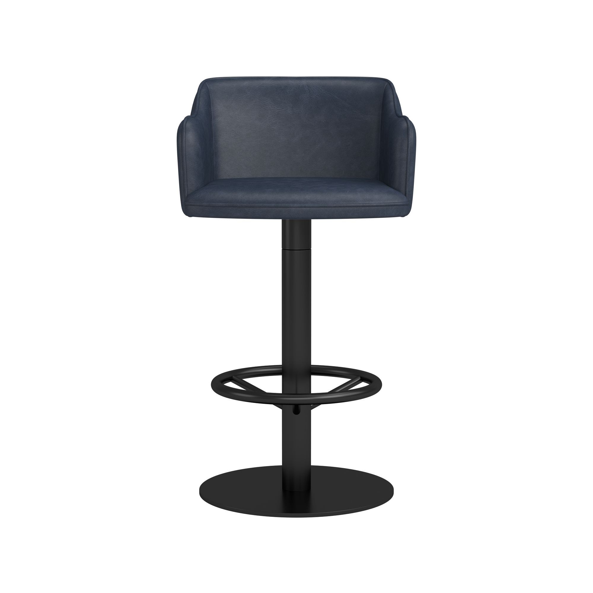 Harding Upholstered Pedestal Counter  & Bar Stool