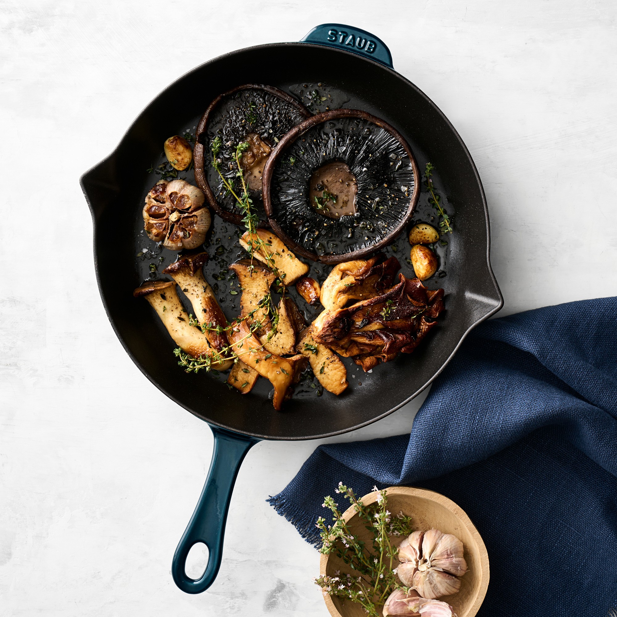 Staub Enameled Cast Iron Fry Pan