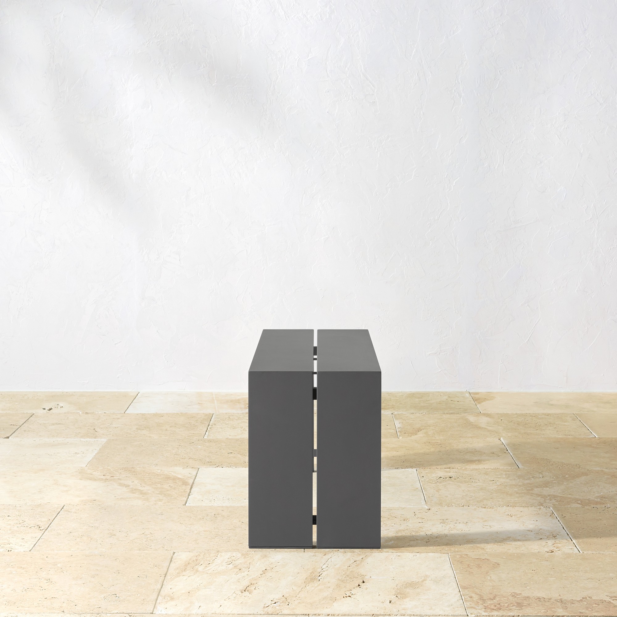 Larnaca Outdoor Metal Dining Bench (46