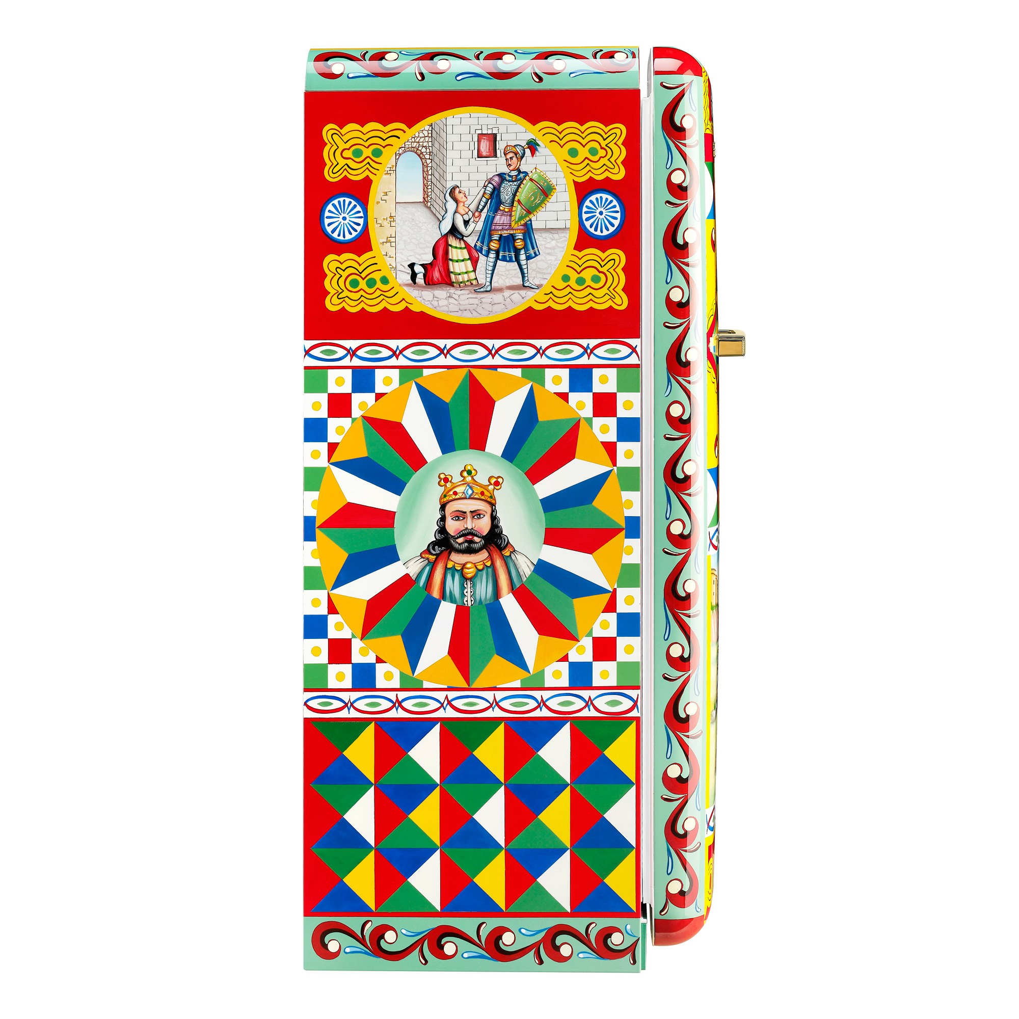 SMEG Jousting Paladins Dolce & Gabbana Refrigerator