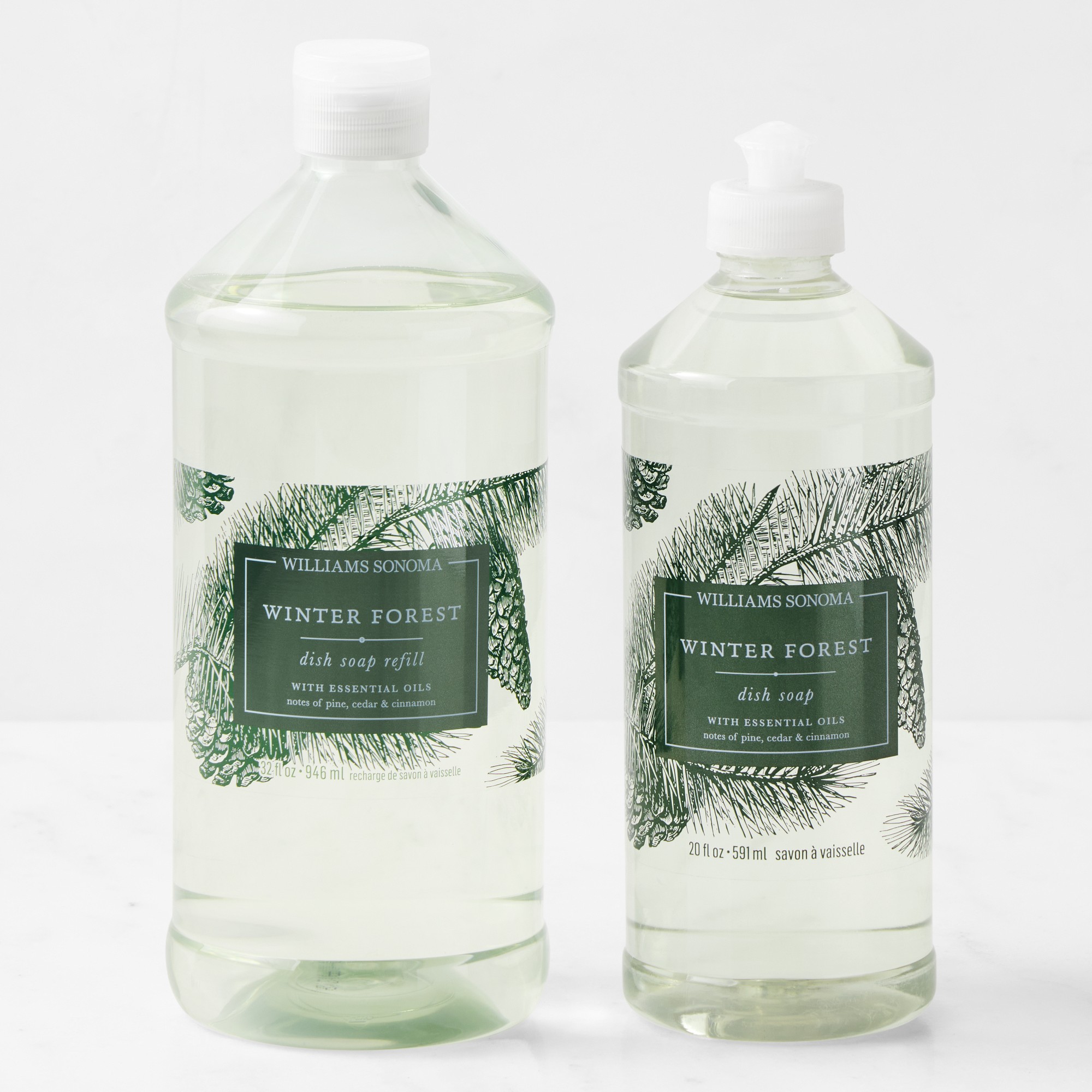 Williams Sonoma Winter Forest Dish Soap