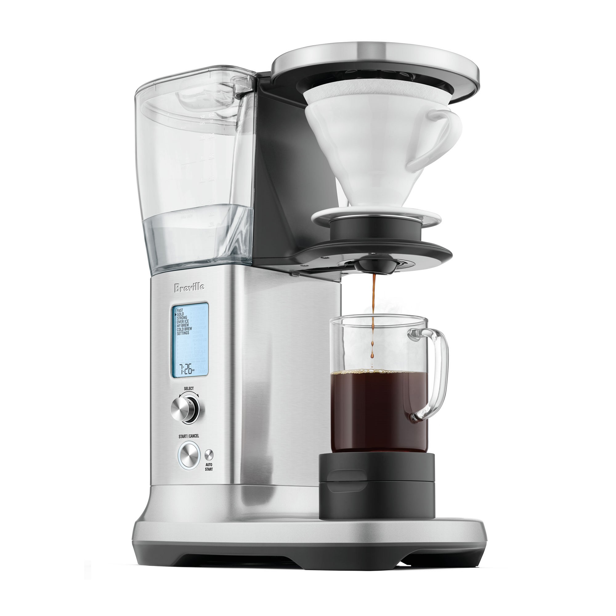 Breville Precision Brewer® 12-Cup Drip Coffee Maker with Glass Carafe